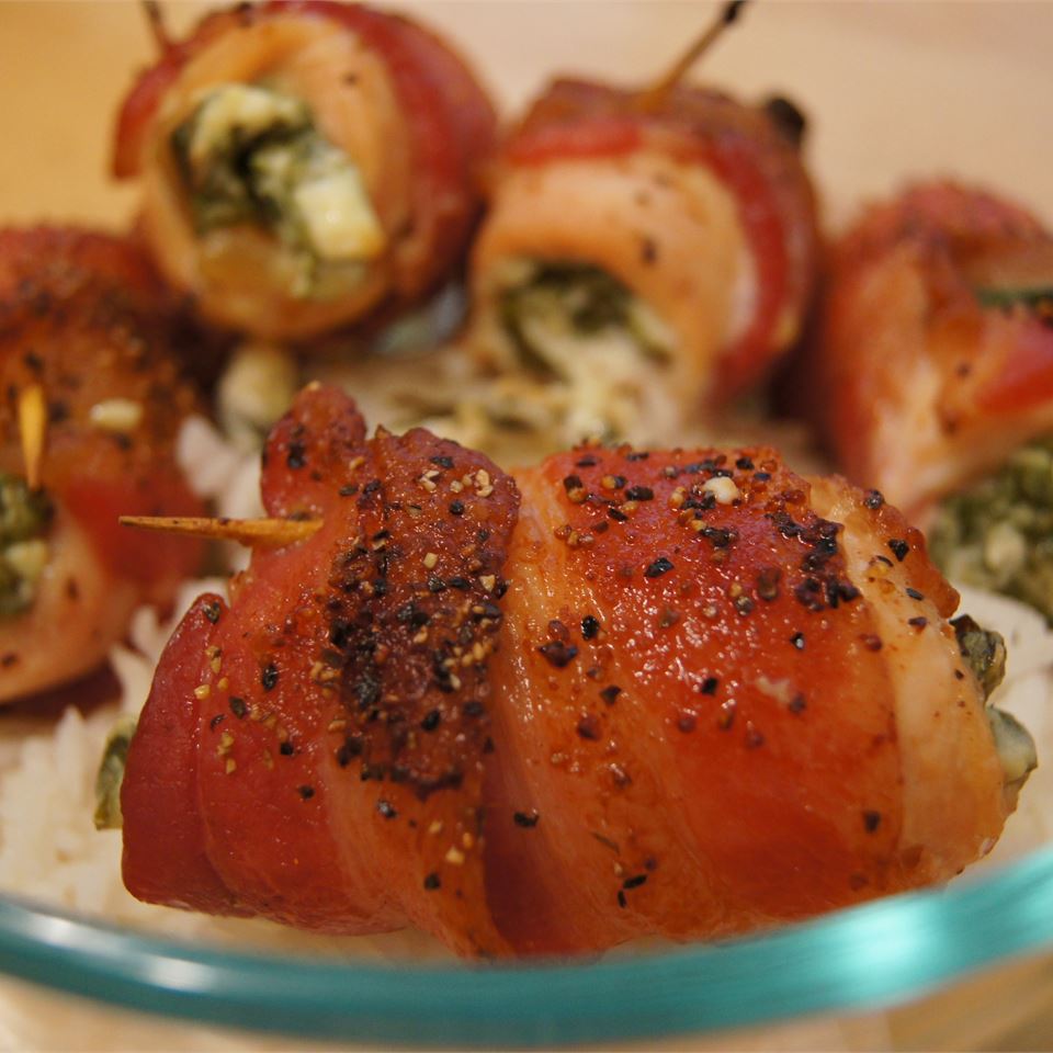 Stuffed and Wrapped Chicken Breast 
