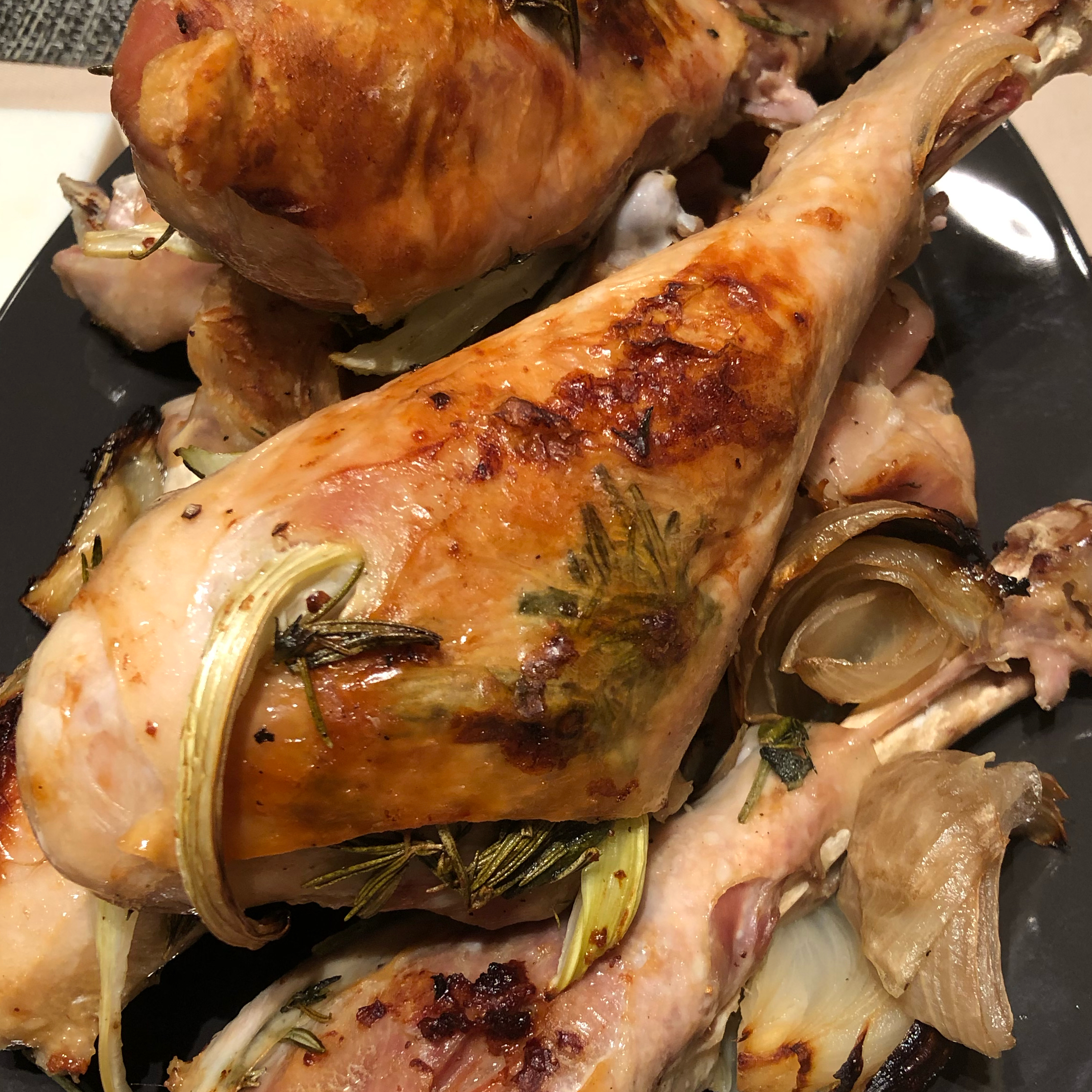 Roasted Turkey Legs