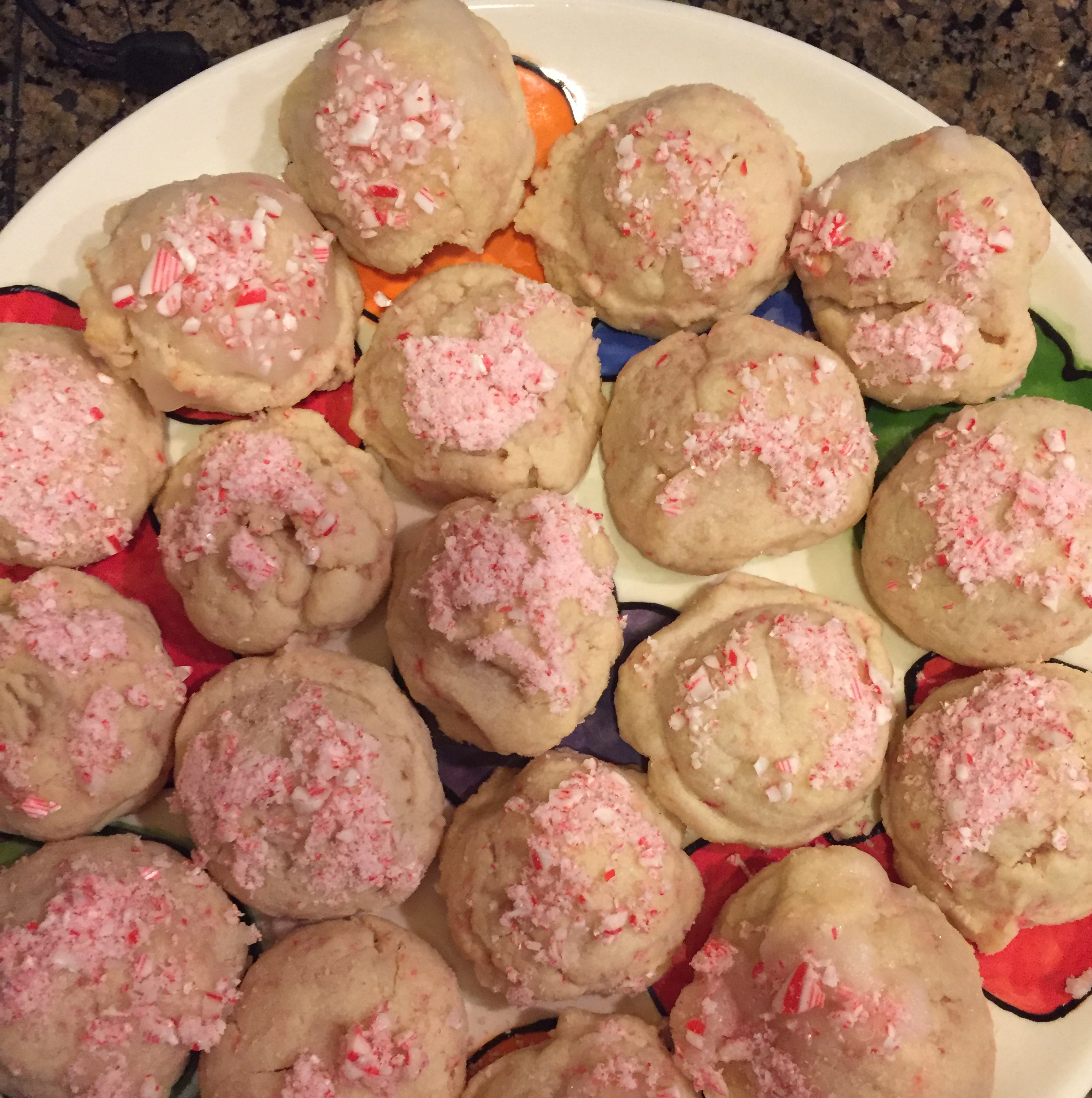 Peppermint Holiday Cookies 
