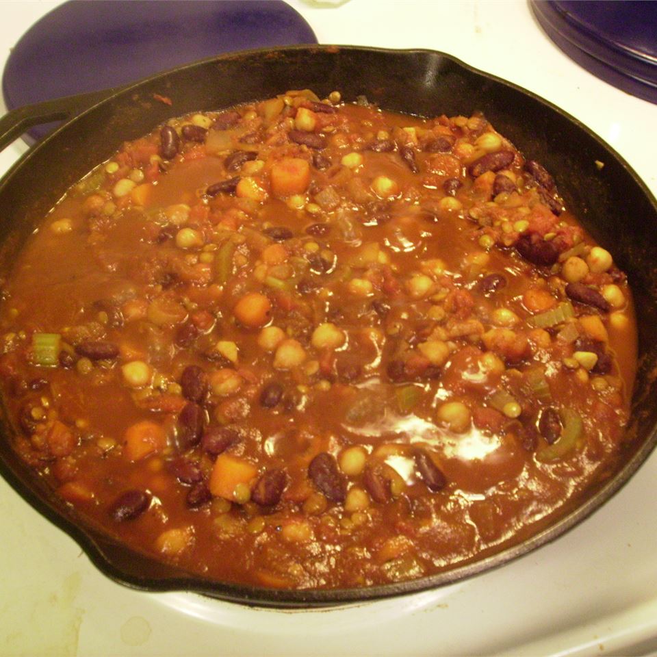 Vegetarian Bean Curry 