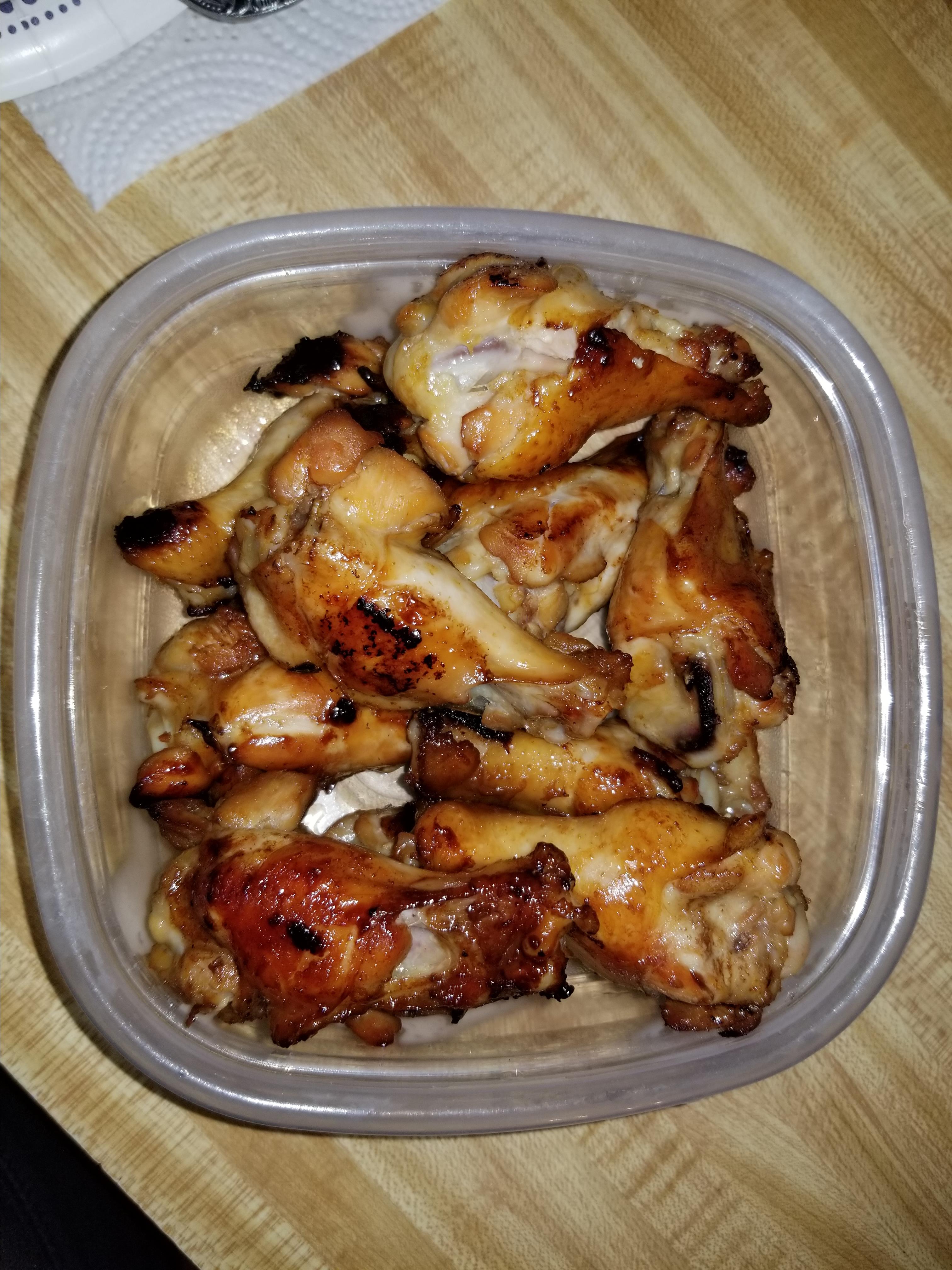 Simple Marinated Chicken Wings 