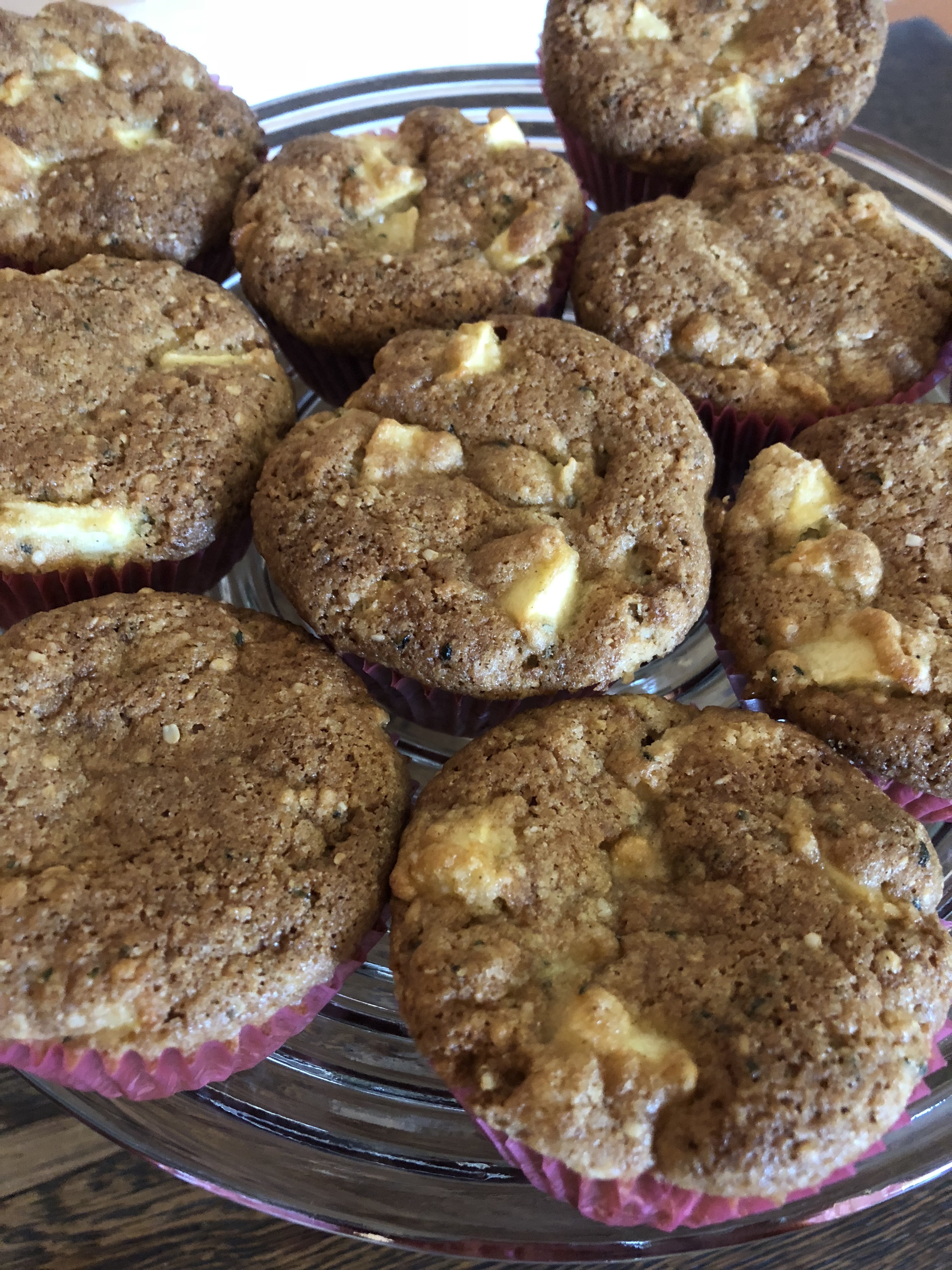 Gluten-Free Hemp Seed-Apple Muffins Christine