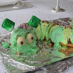 Caterpillar Cake 