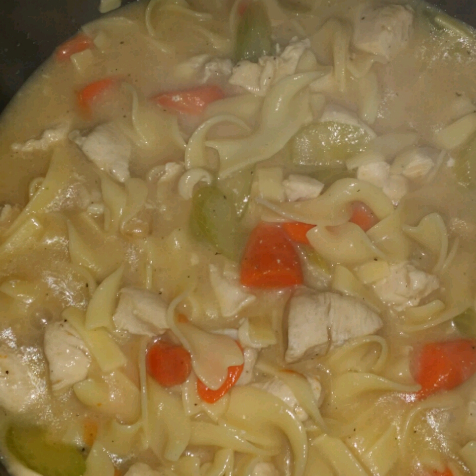 Home Made Chicken Noodle Soup! Pinky Kim