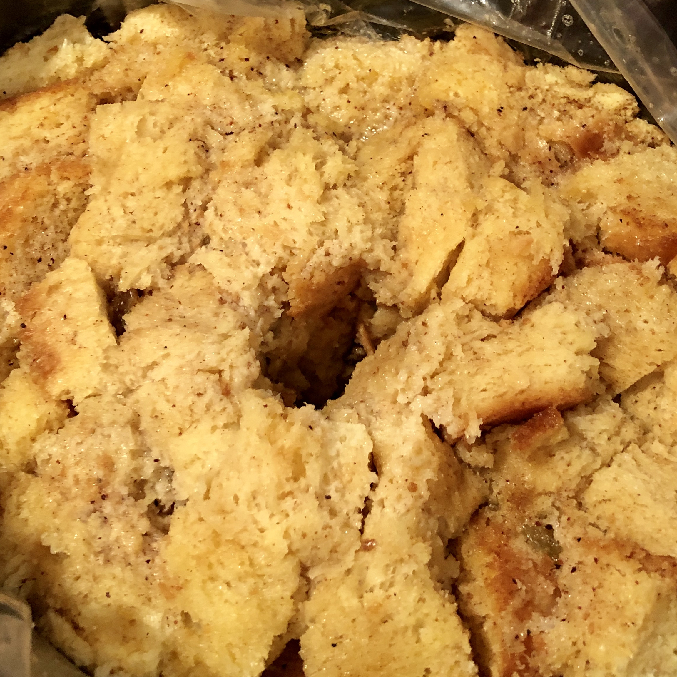 Bread Pudding in the Slow Cooker 
