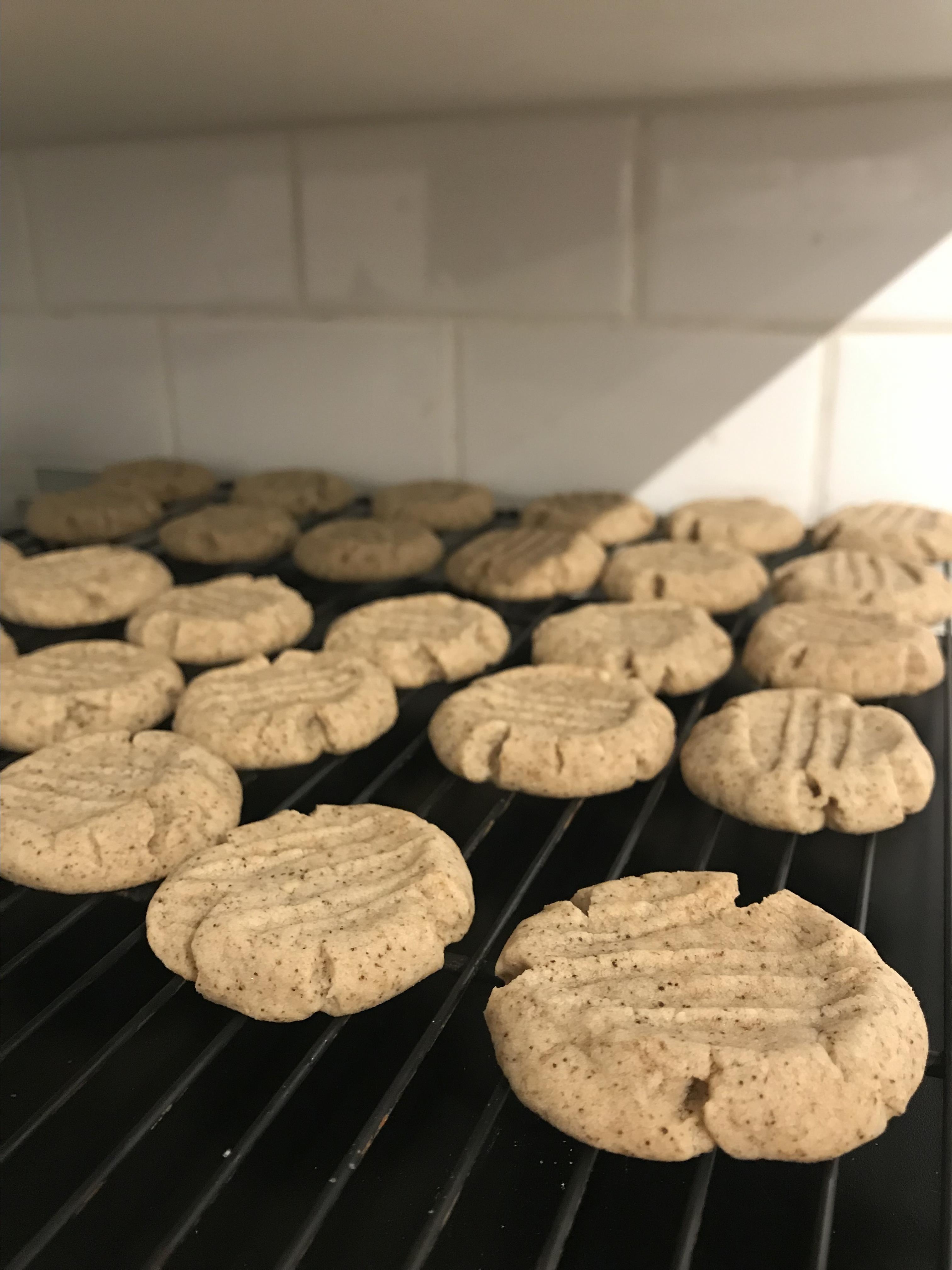 Coffee Shortbread Cookies 