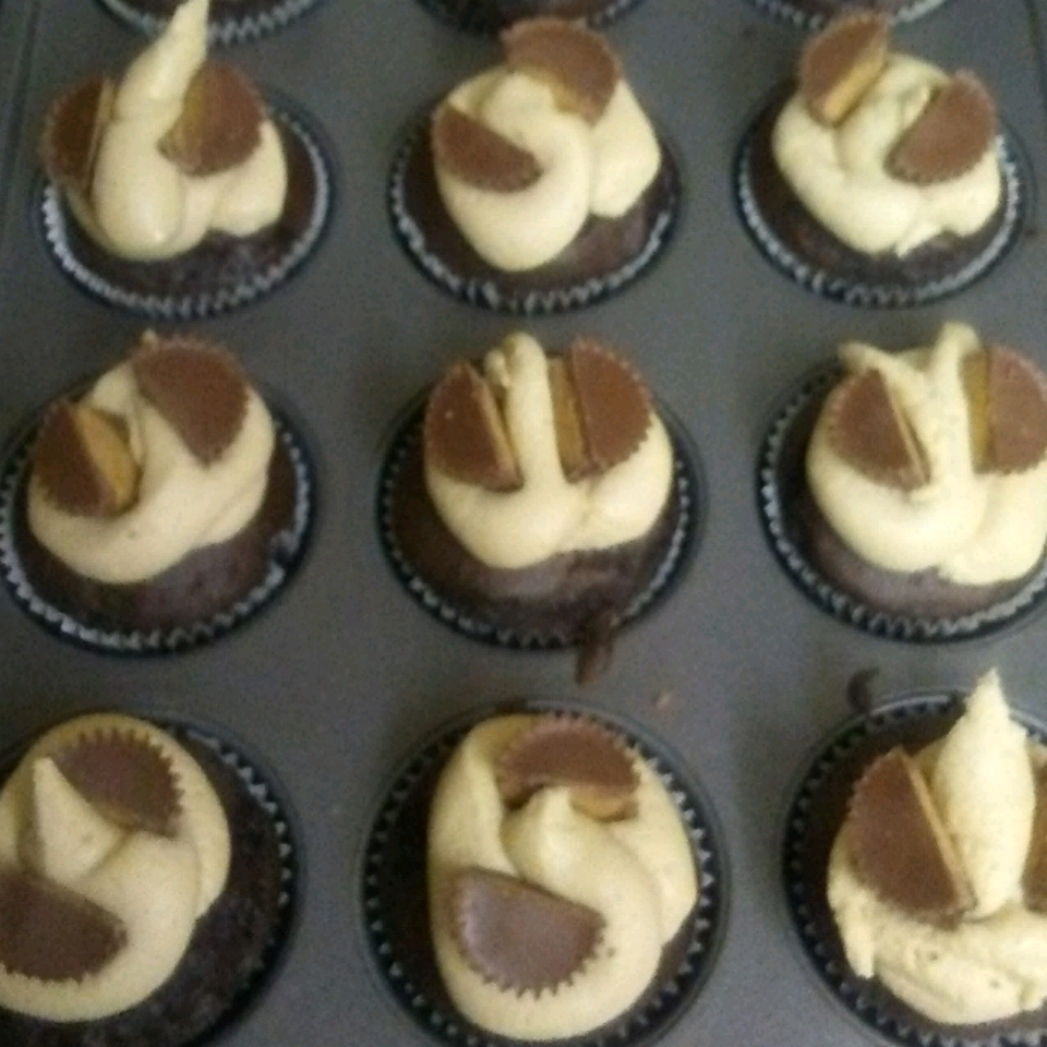Chocolate Peanut Butter Cupcakes Art Hage