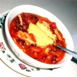 Chicken and Two Bean Chili 