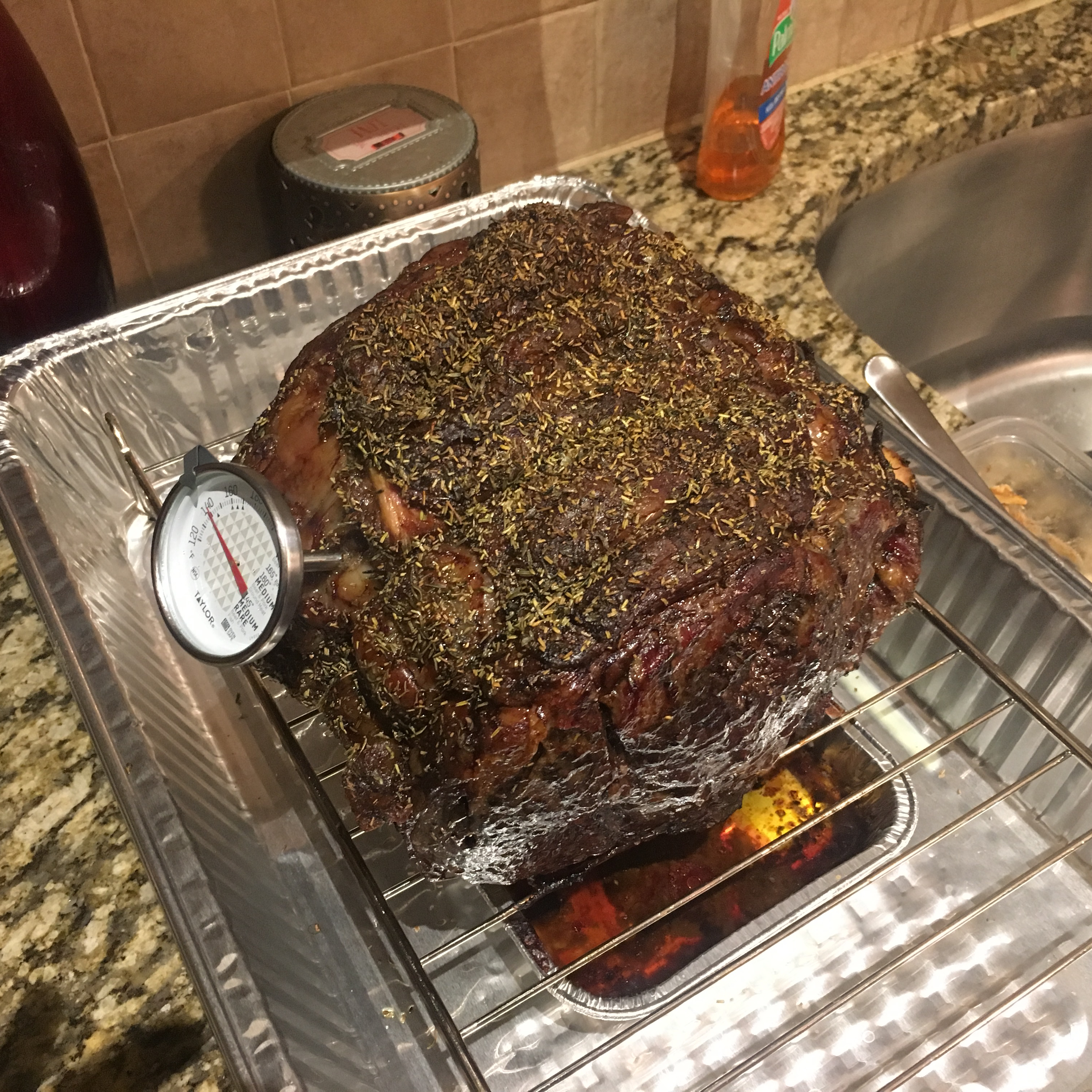 Standing Roast Beef (Brined) mike v