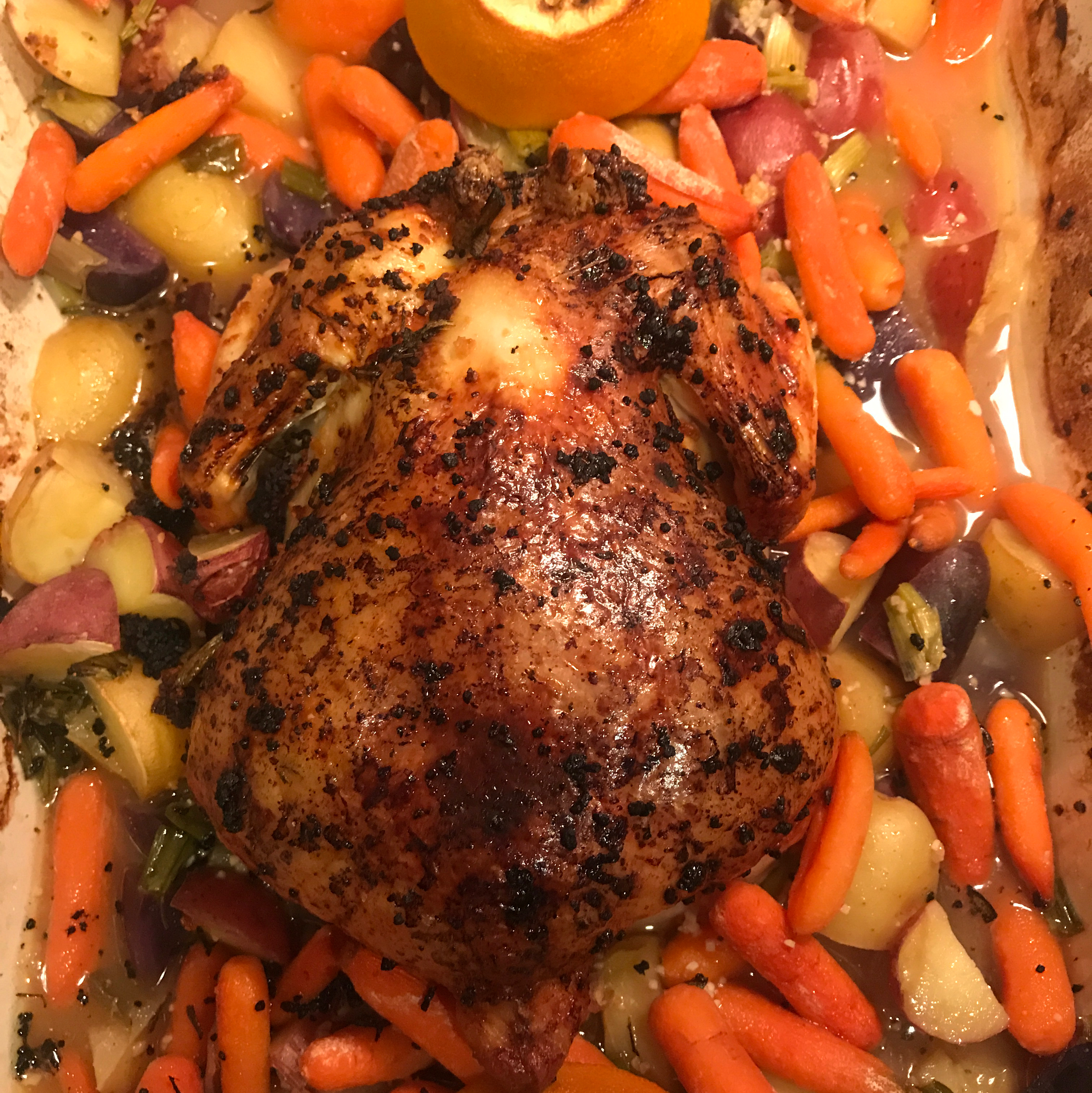 Roast Chicken with Rosemary 