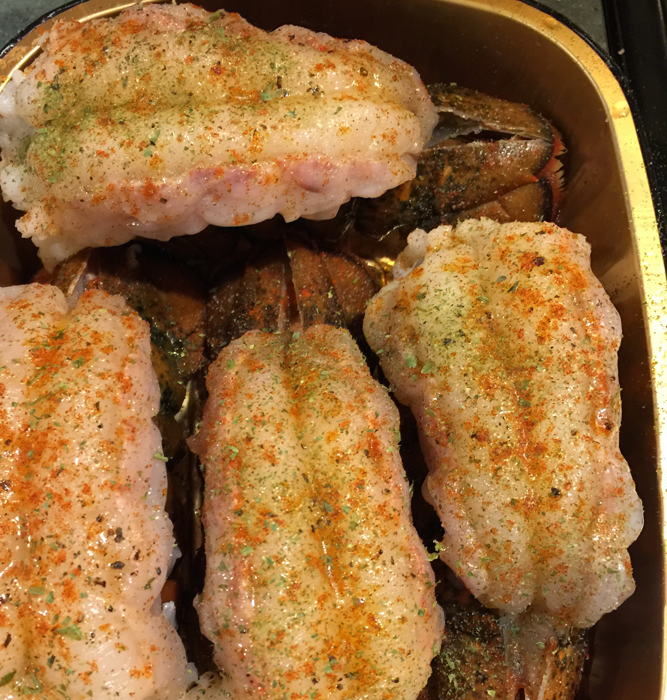 Easy Broiled Lobster Tails 