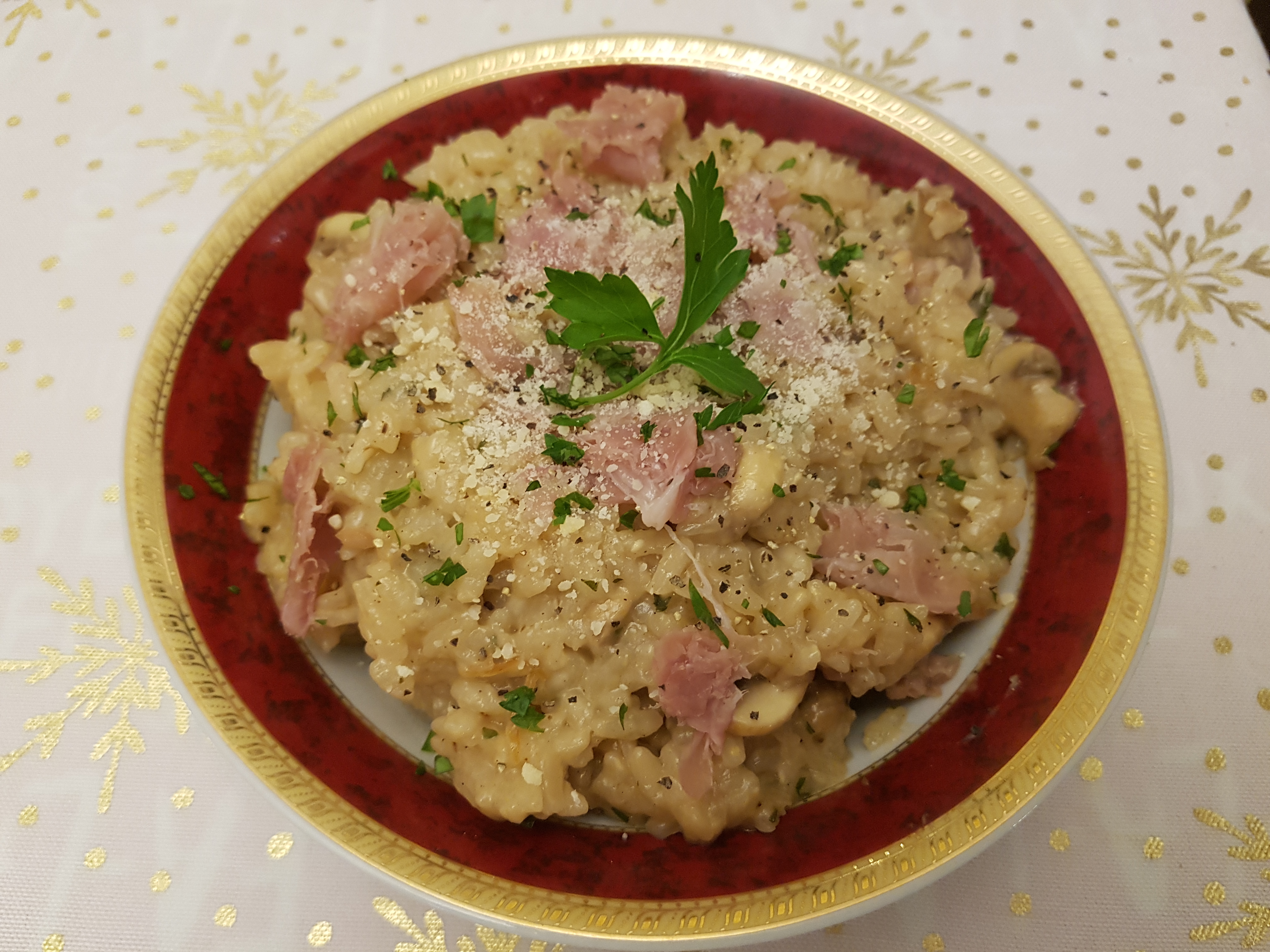 Risotto with Truffle and Parmesan 