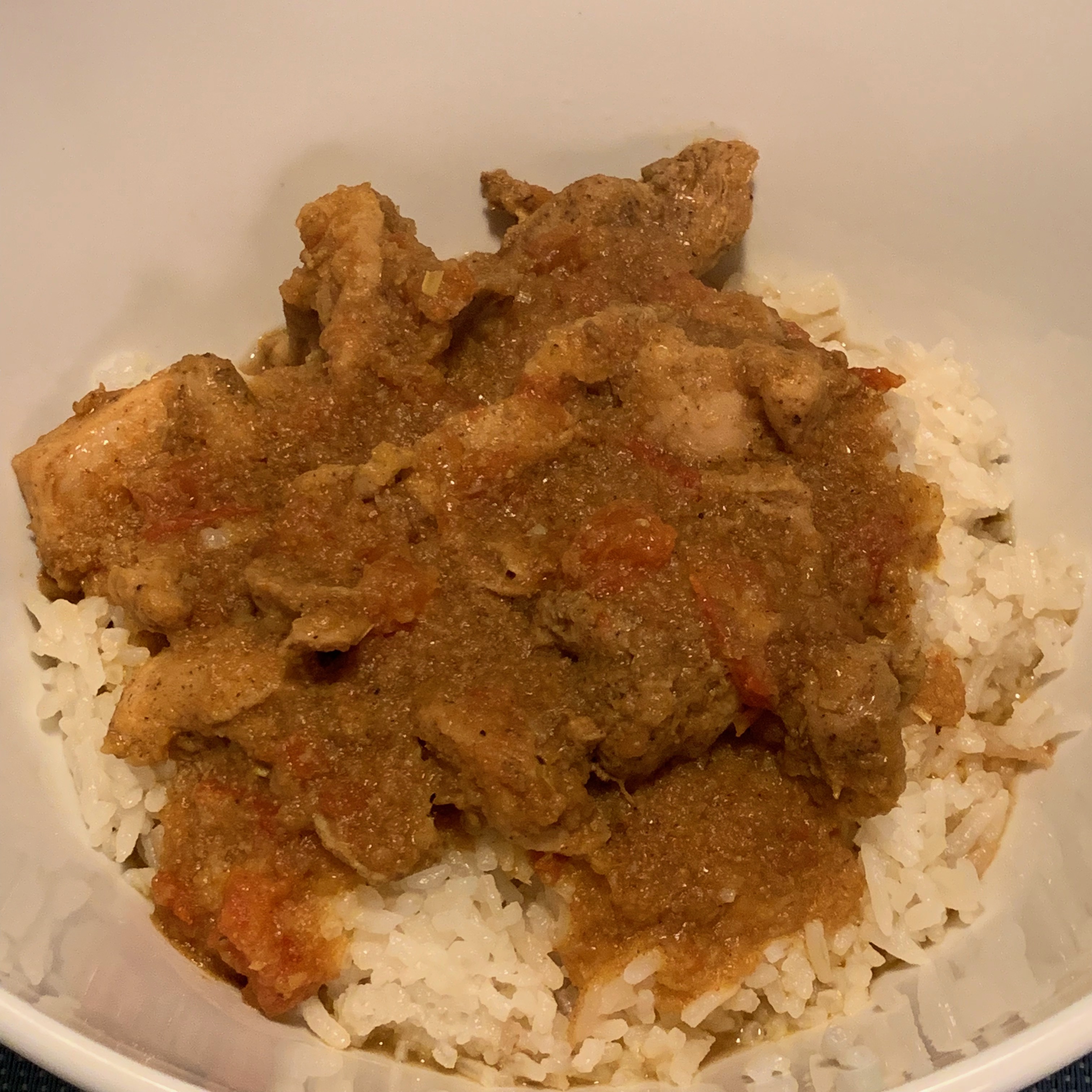 Burmese Chicken Curry urbal