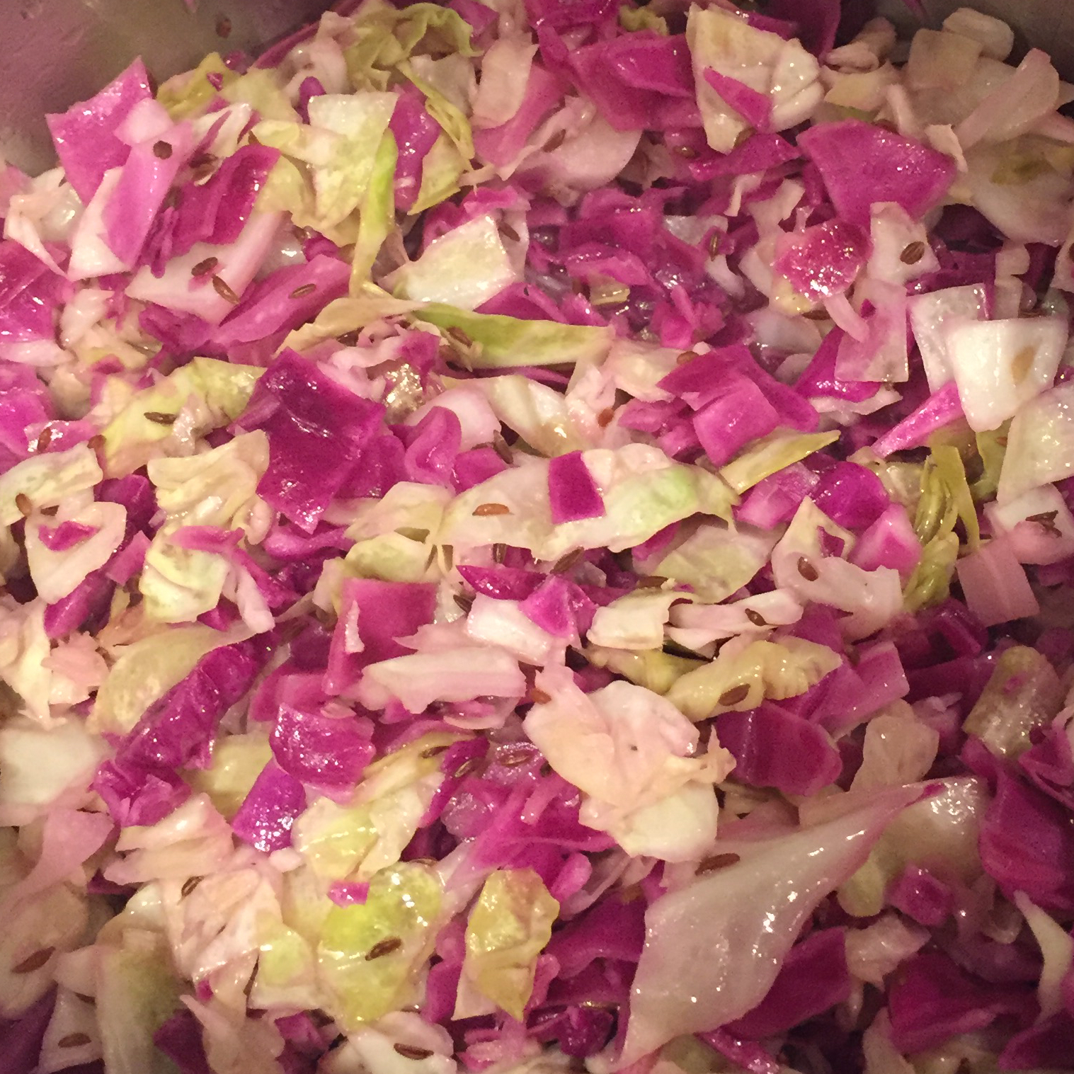 Red Cabbage with Caraway 