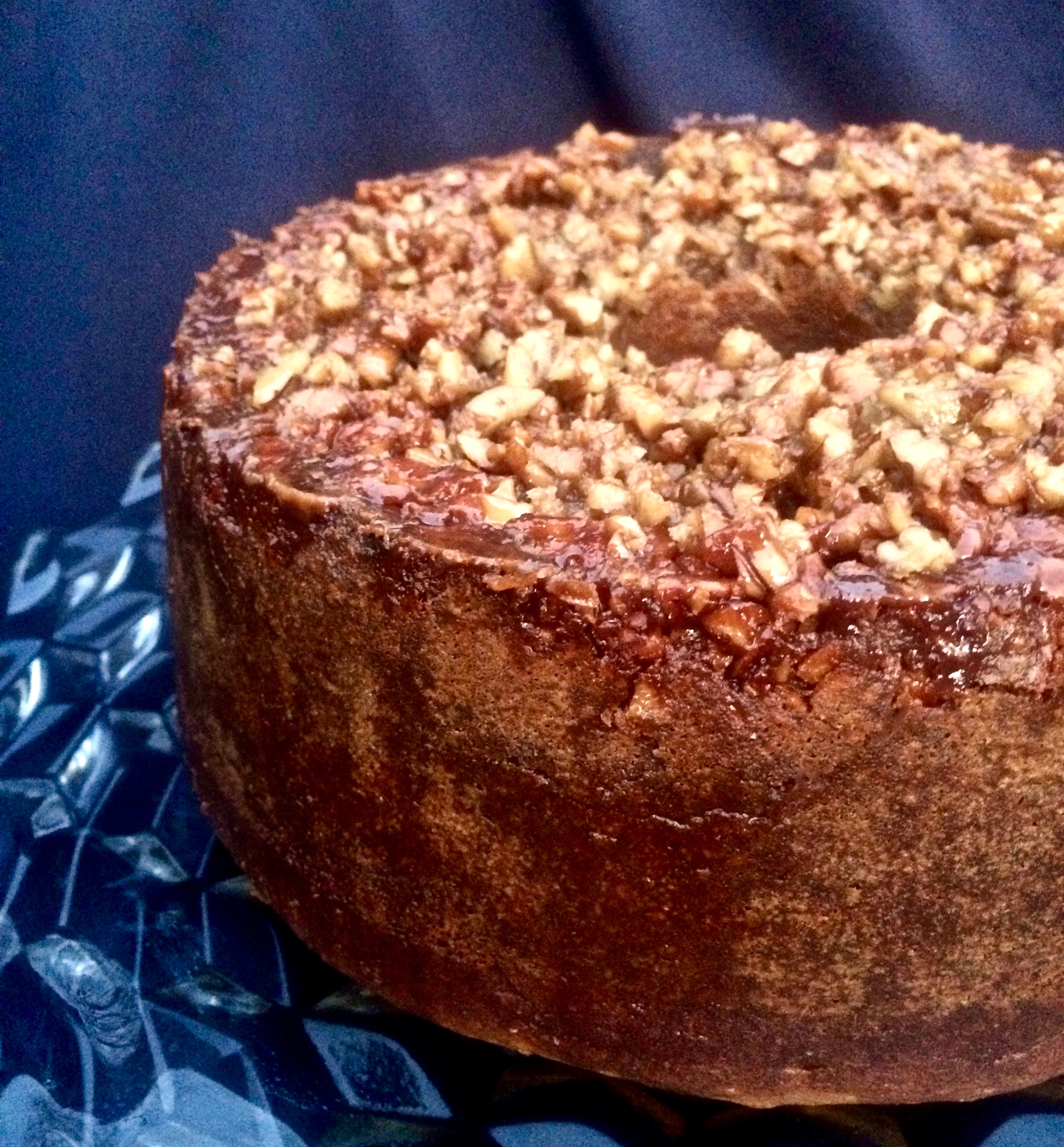 "If you love sweet potatoes, try this cake recipe enriched with a little bourbon and sweetened with maple syrup, plus the crunch of pecans," says Bibi.
                          