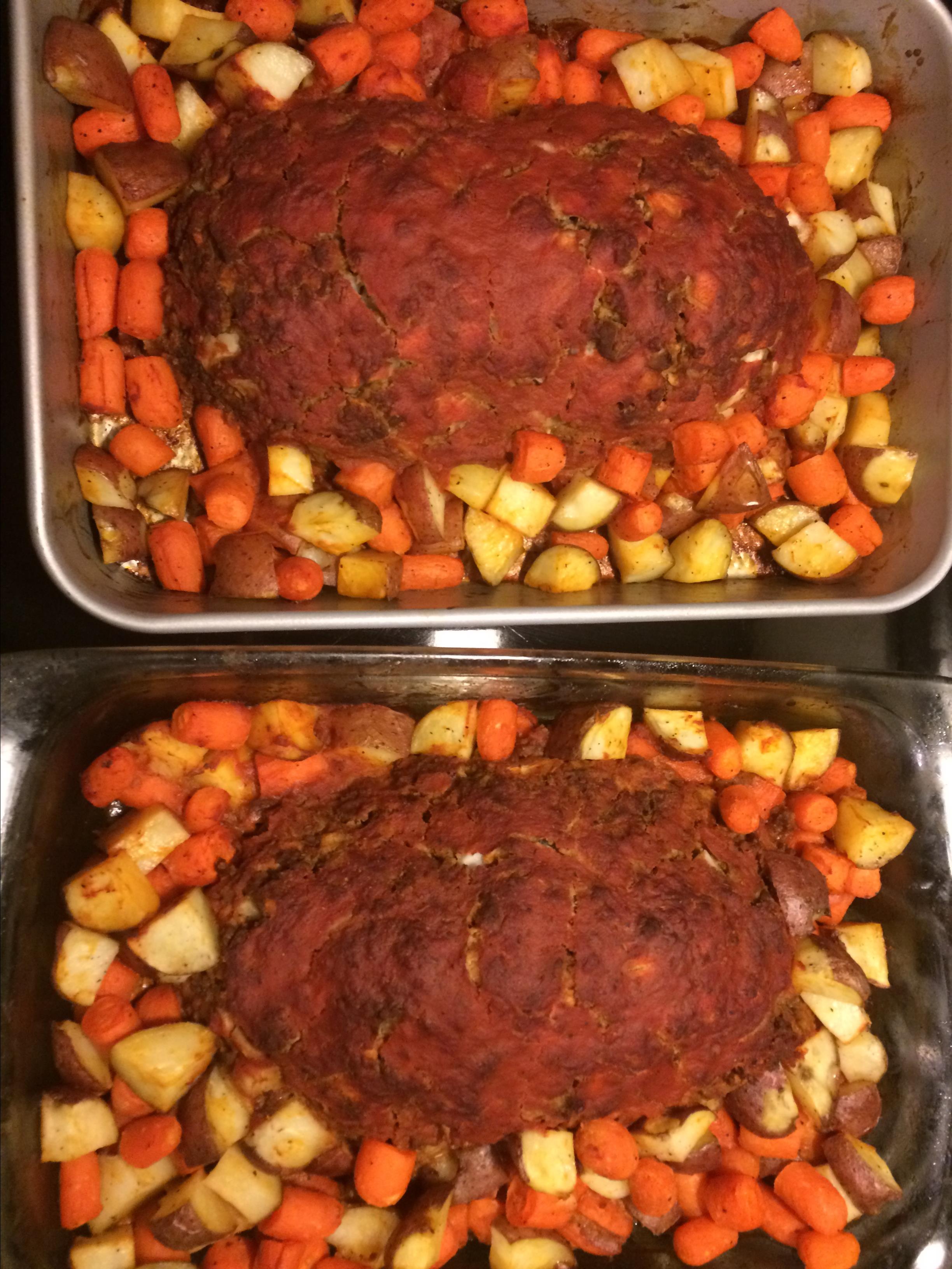 Vegetarian Meatloaf with Vegetables CAE91