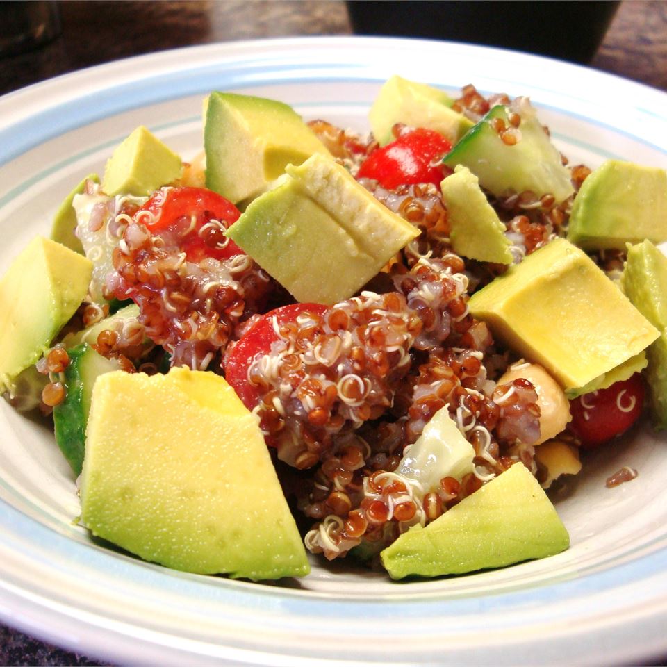 Red Quinoa and Avocado Salad 