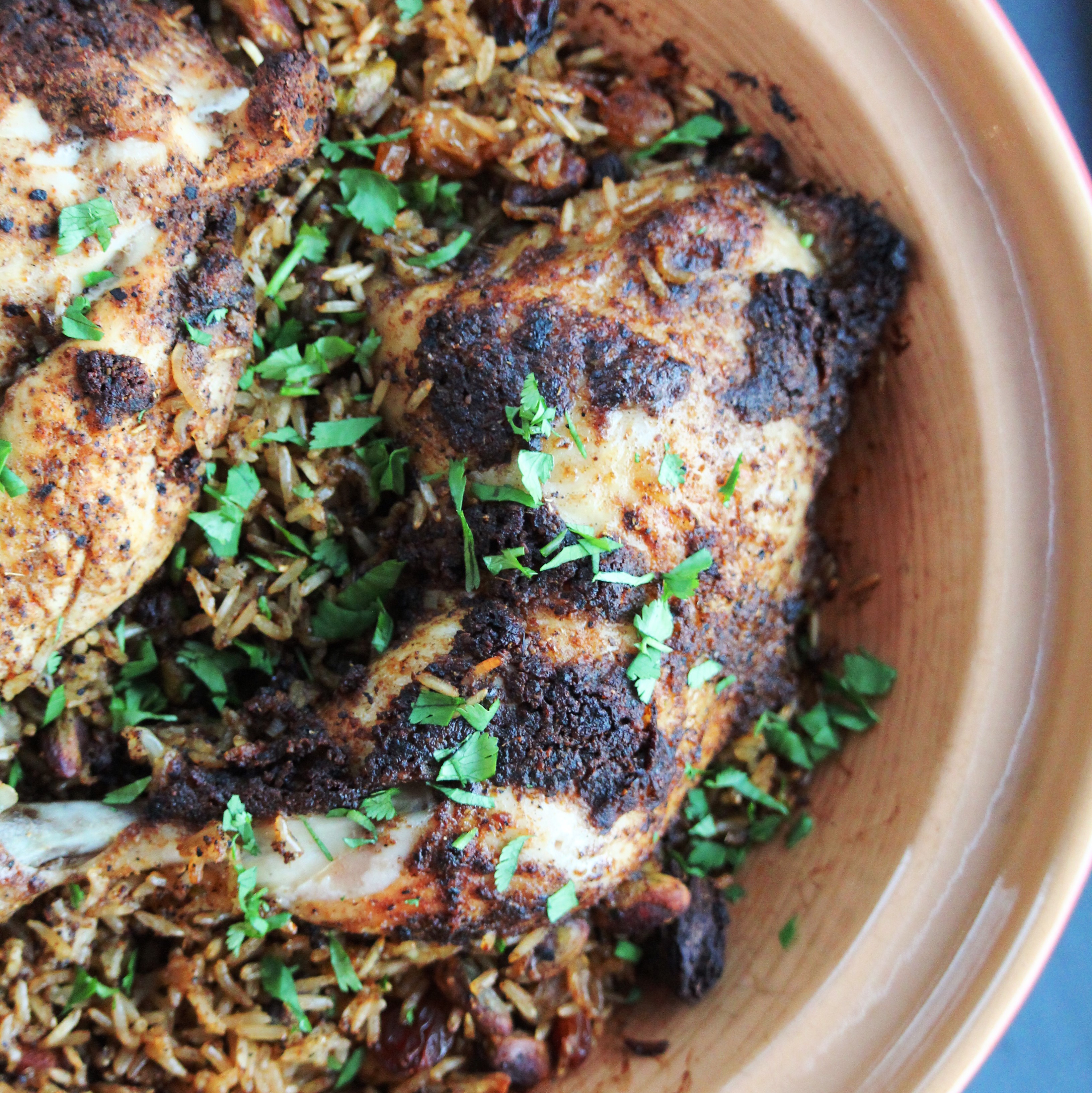 Baharat Chicken and Rice