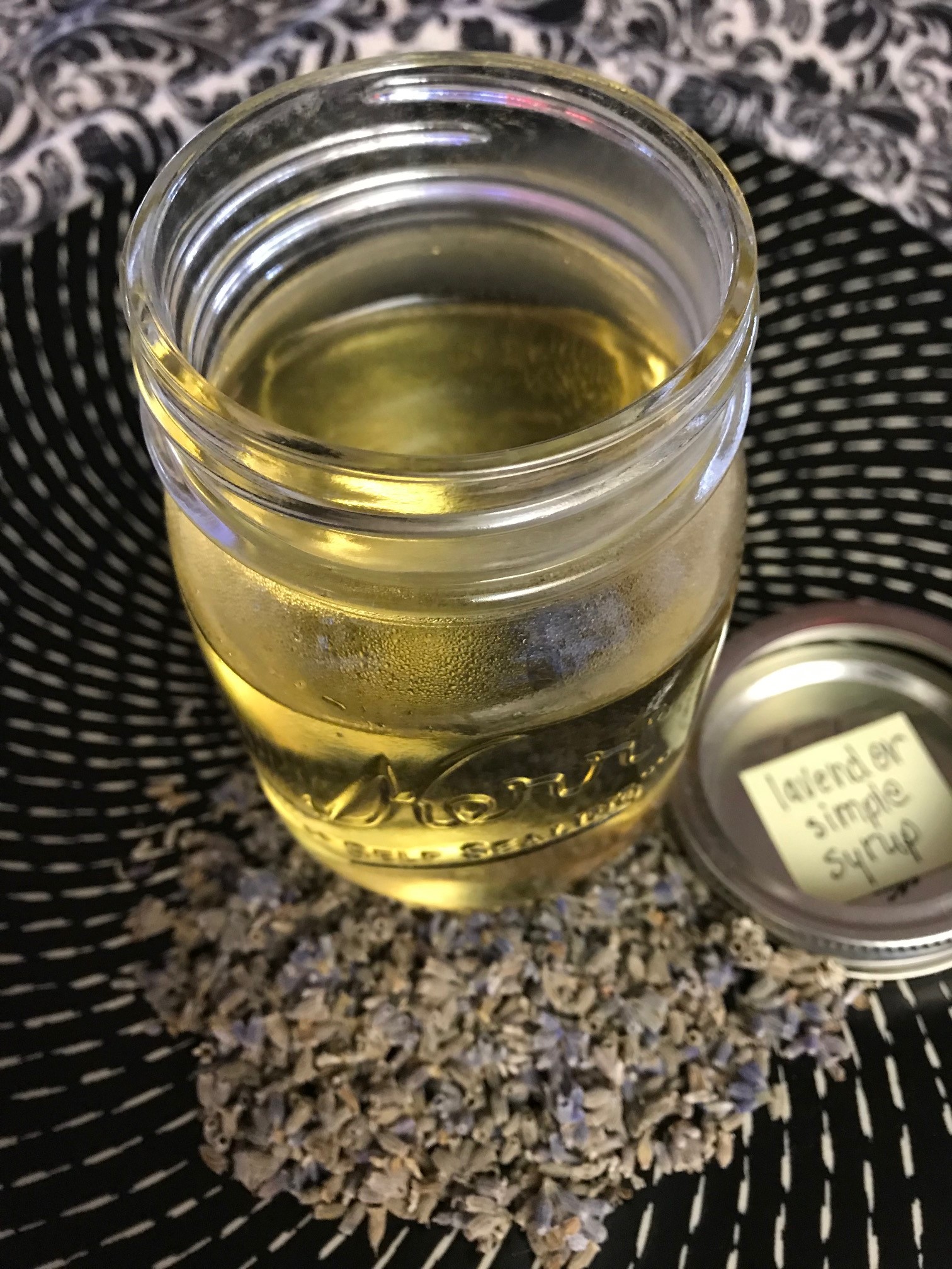 Lavender Simple Syrup 