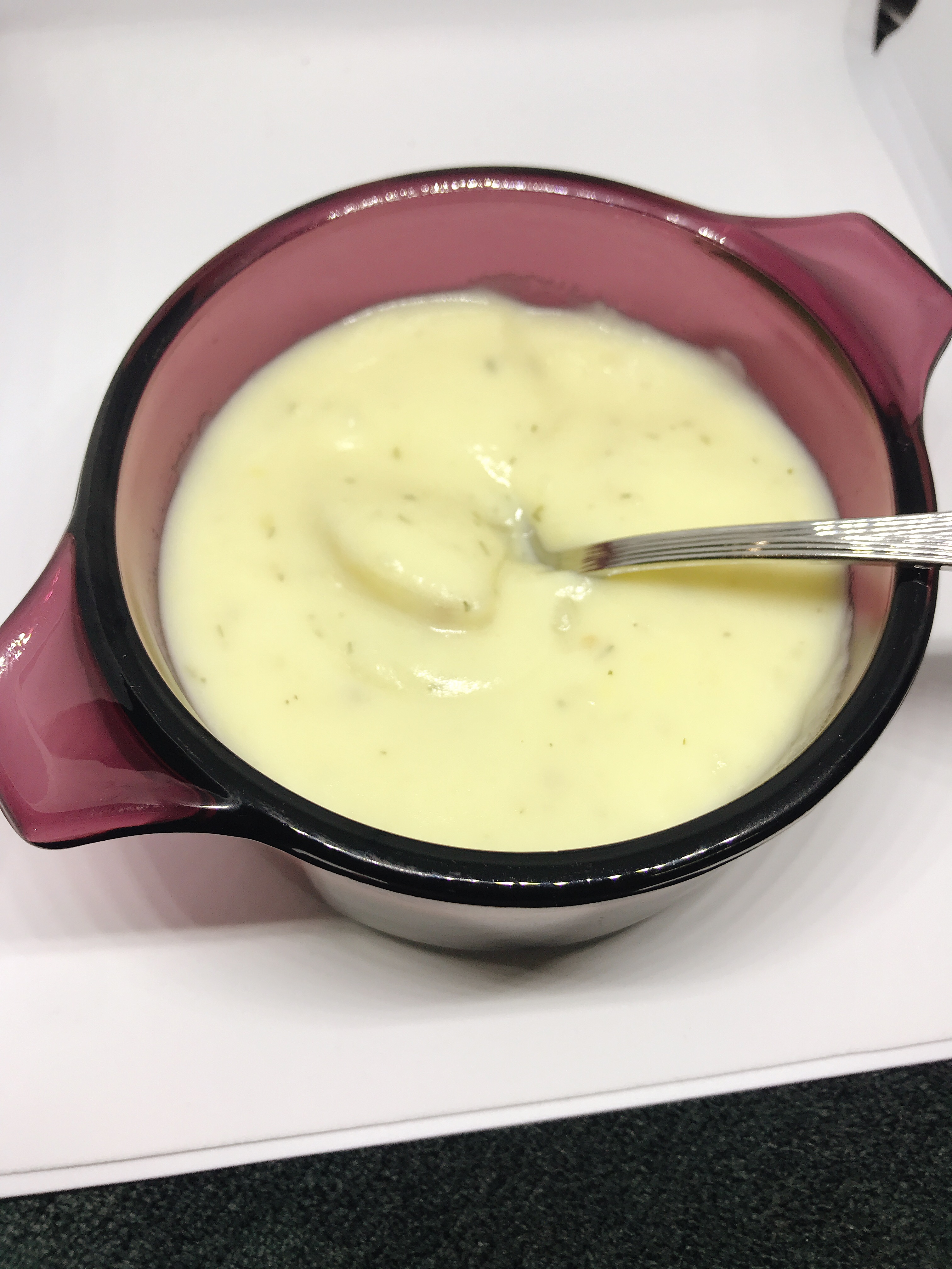 Instant Pot&reg; Potato-Leek Soup thedailygourmet