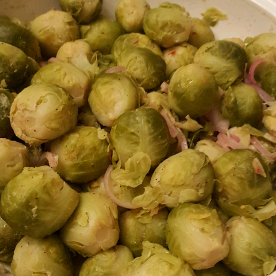 Spicy Brussels Sprouts 
