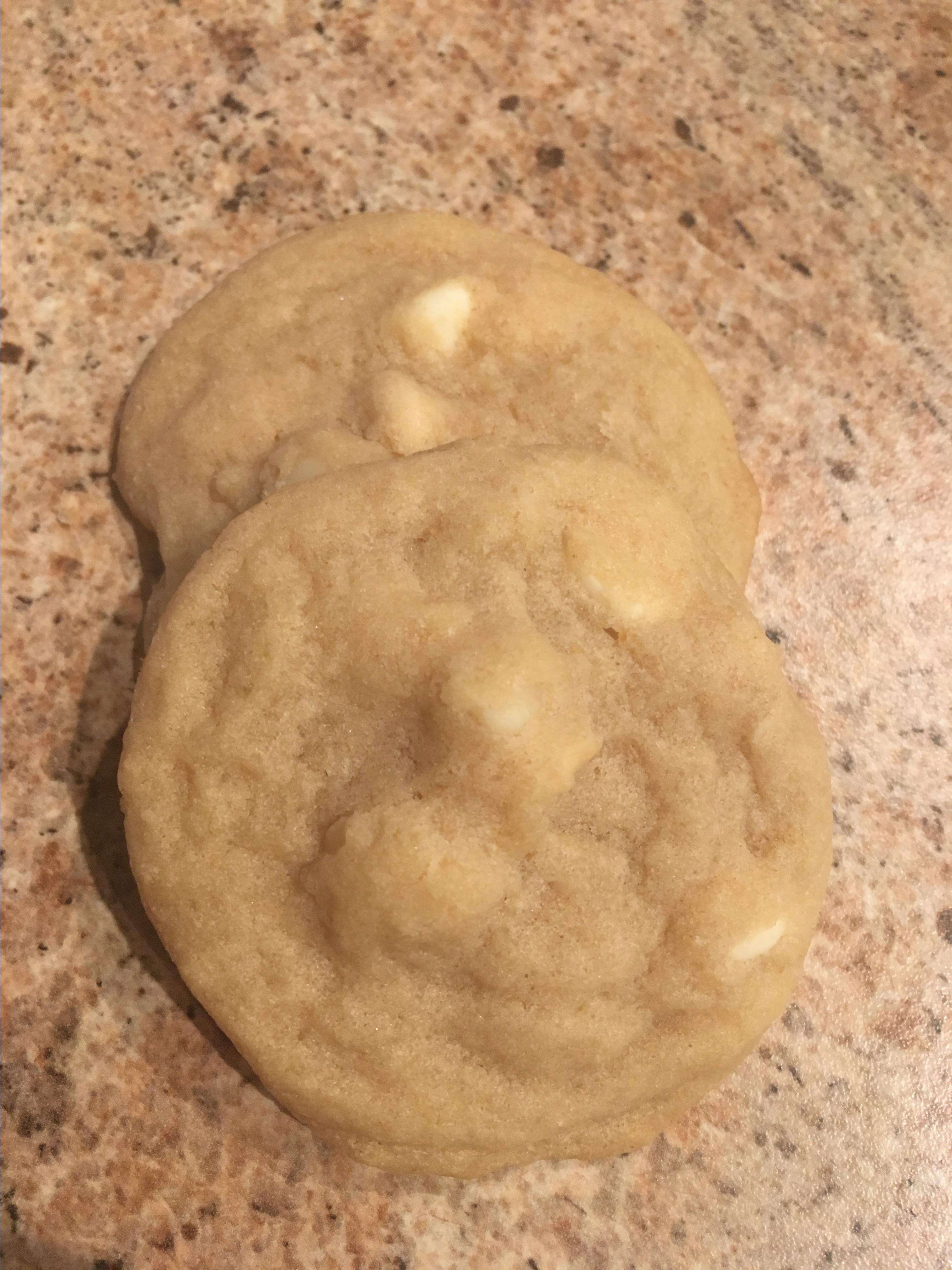 White Chocolate Macadamia Nut Cookies III 