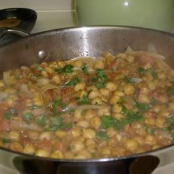 Cholay (Curried Chickpeas) 