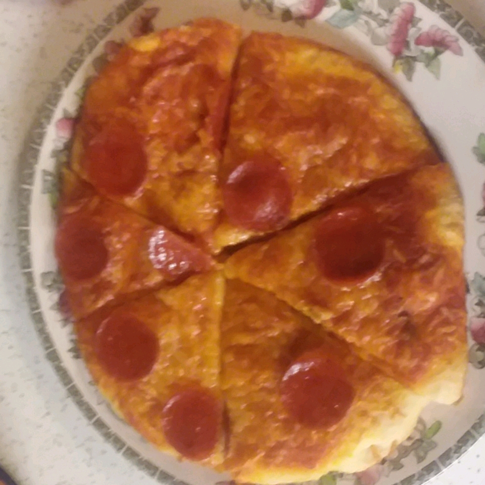Homemade Pepperoni Pizza 