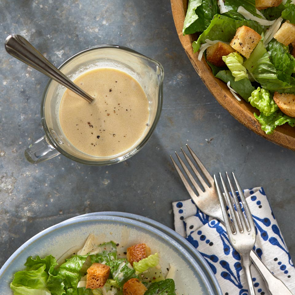 <p>Double this recipe to have extra dressing on hand for tomorrow night's salad.</p>
                          