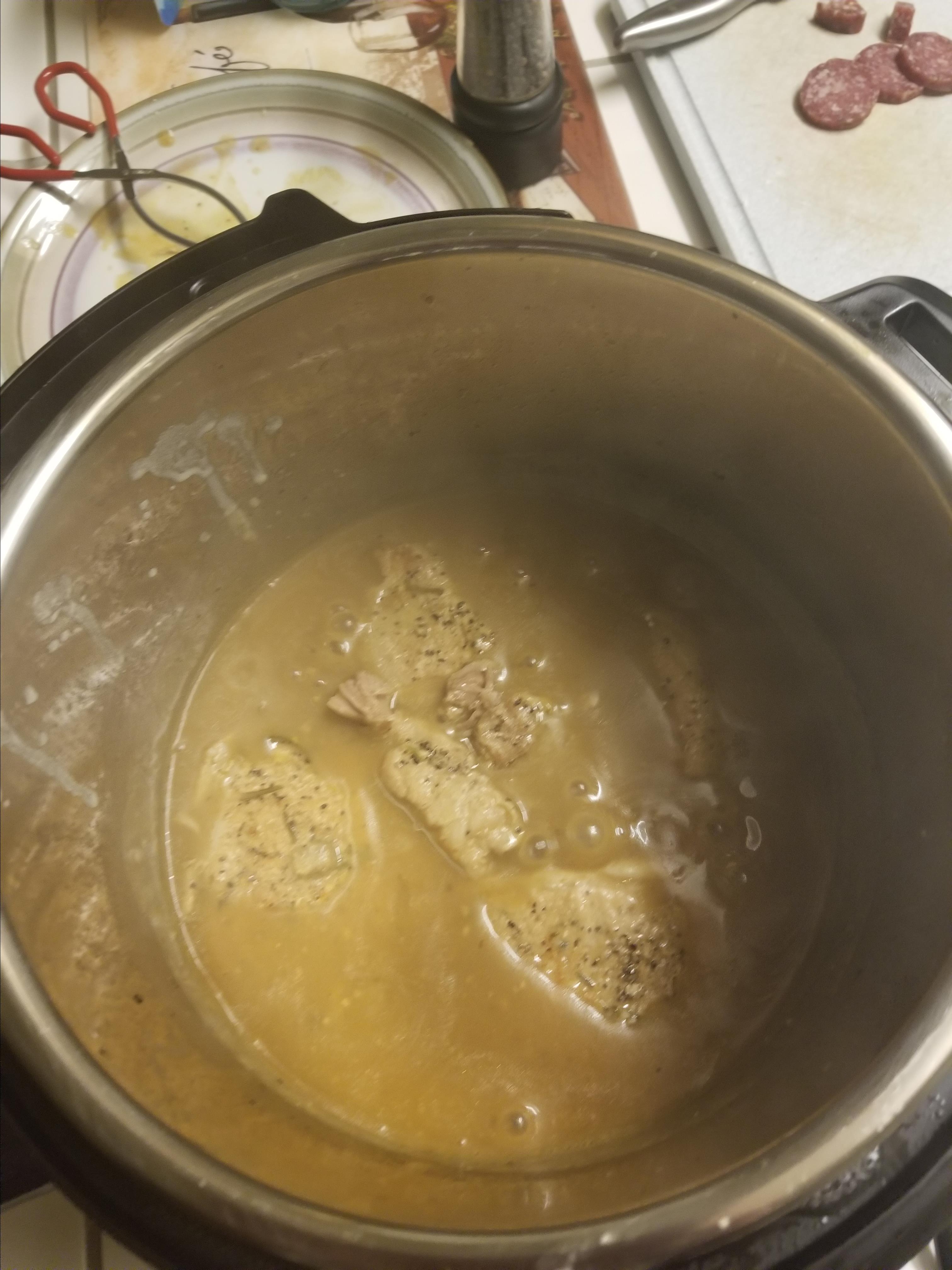 Instant Pot&reg; Pork Chops and Gravy 