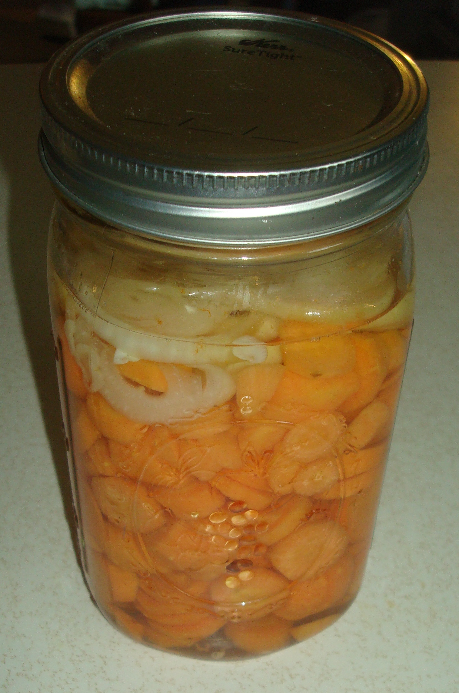 Vinegar Pickled Carrots Pat Carleson