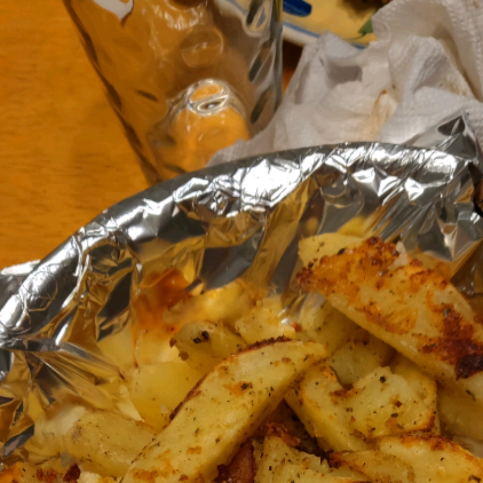 Oven-Baked Potato Fries Jason & Mandi Maines