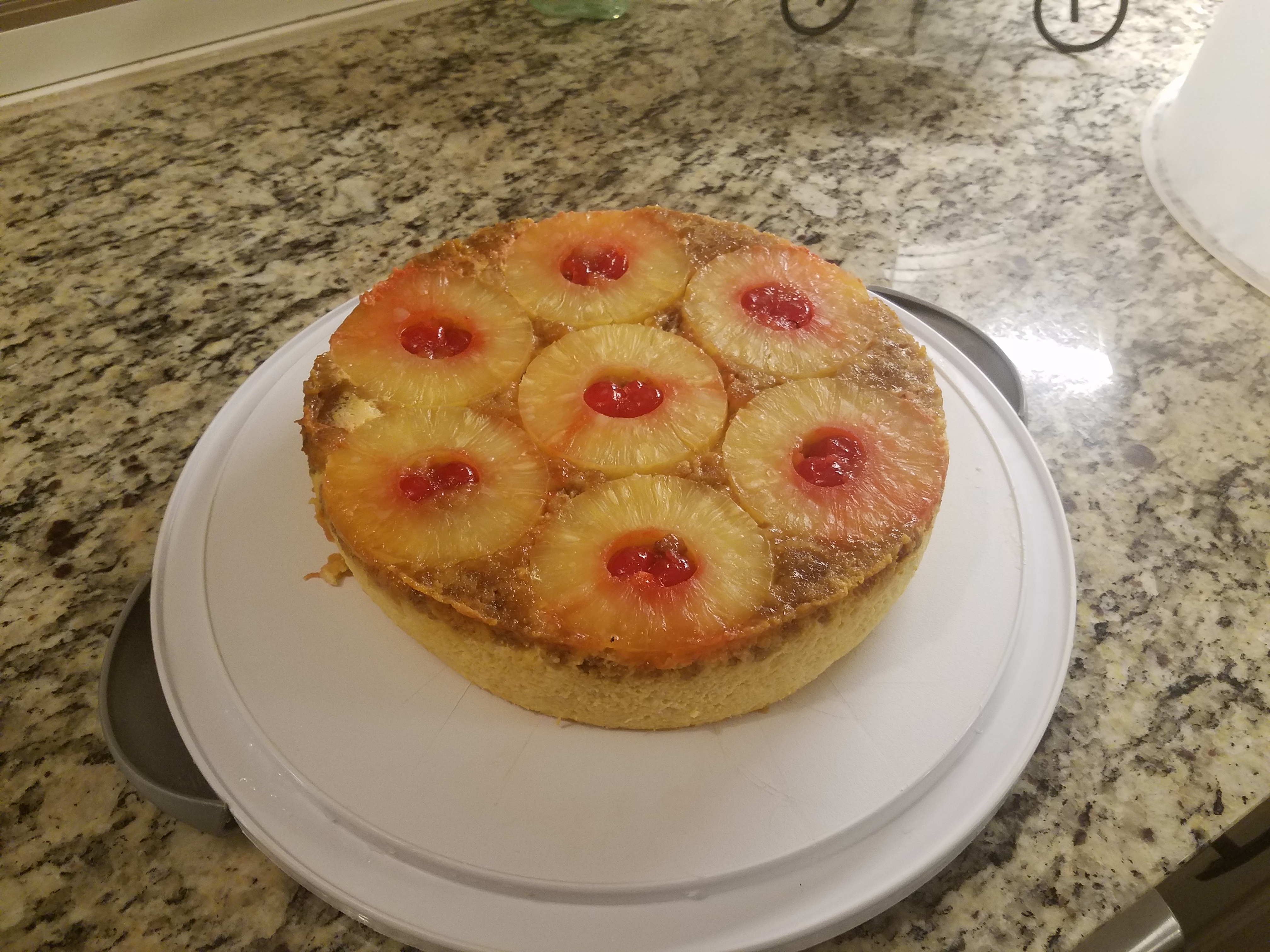 Pineapple Upside-Down Cheesecake 