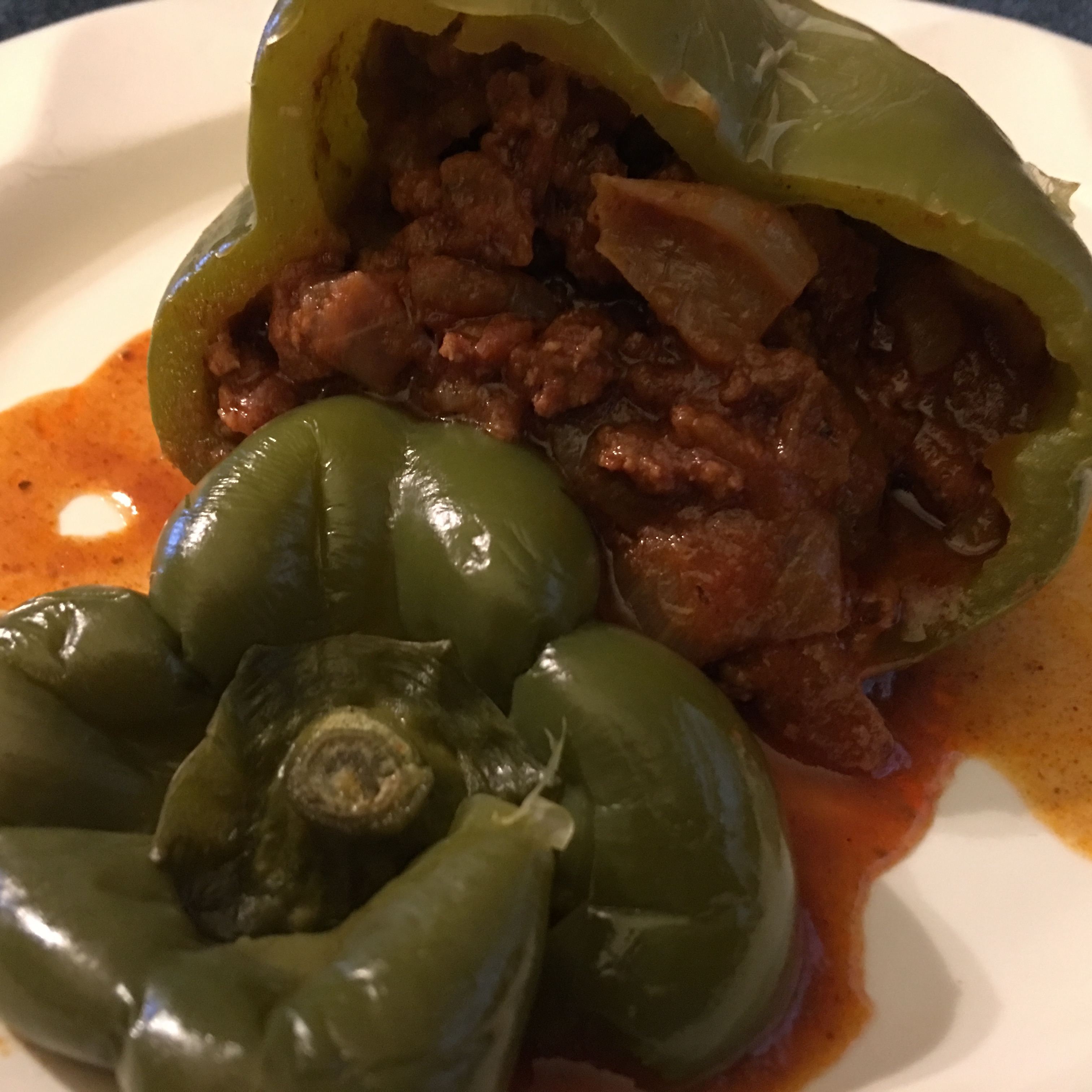 Instant Pot® Beef-Stuffed Peppers 