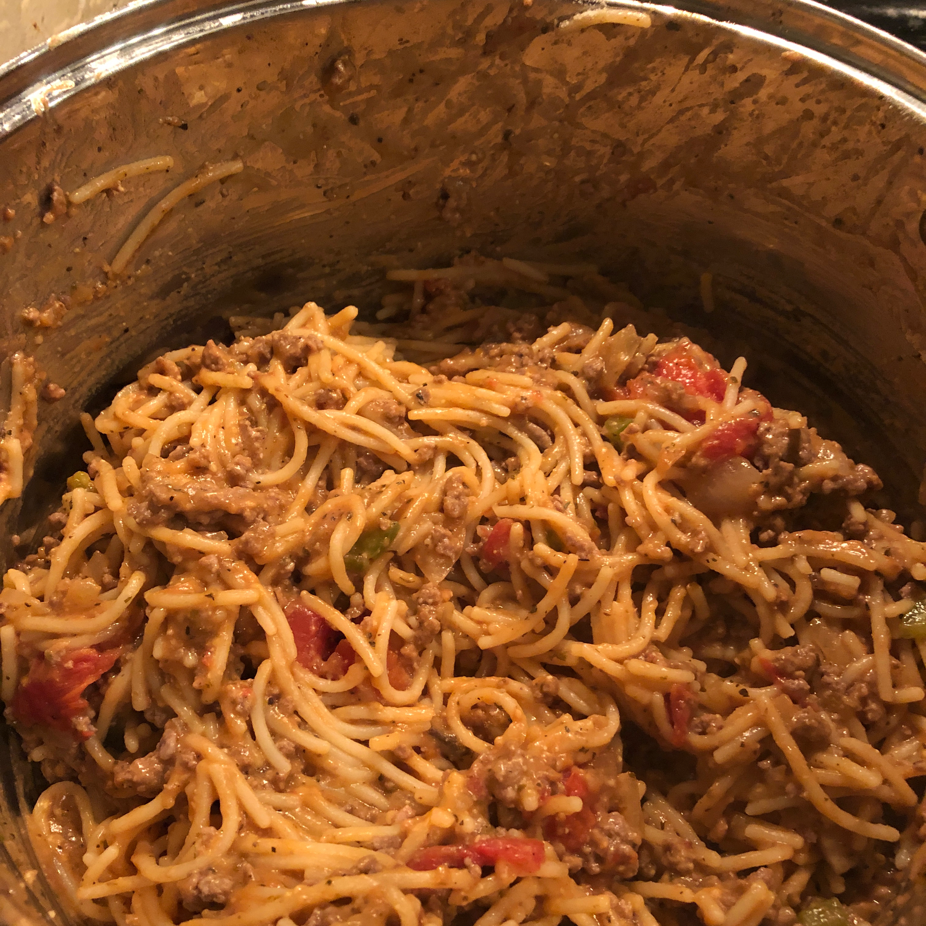 Spaghetti Skillet Dinner slerpderp