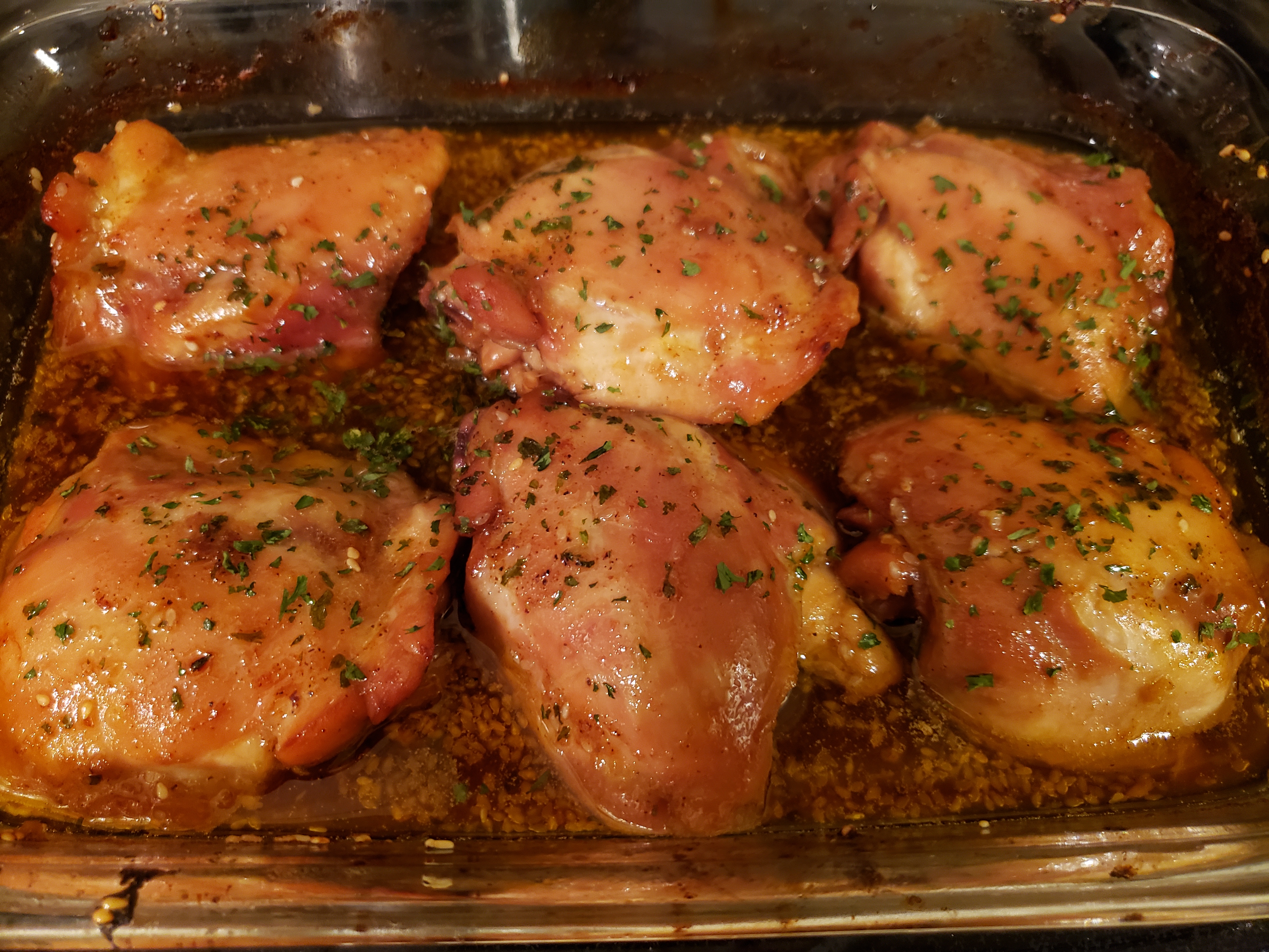 Maple-Ginger Chicken Thighs Im Not a Chef I just Cook alot