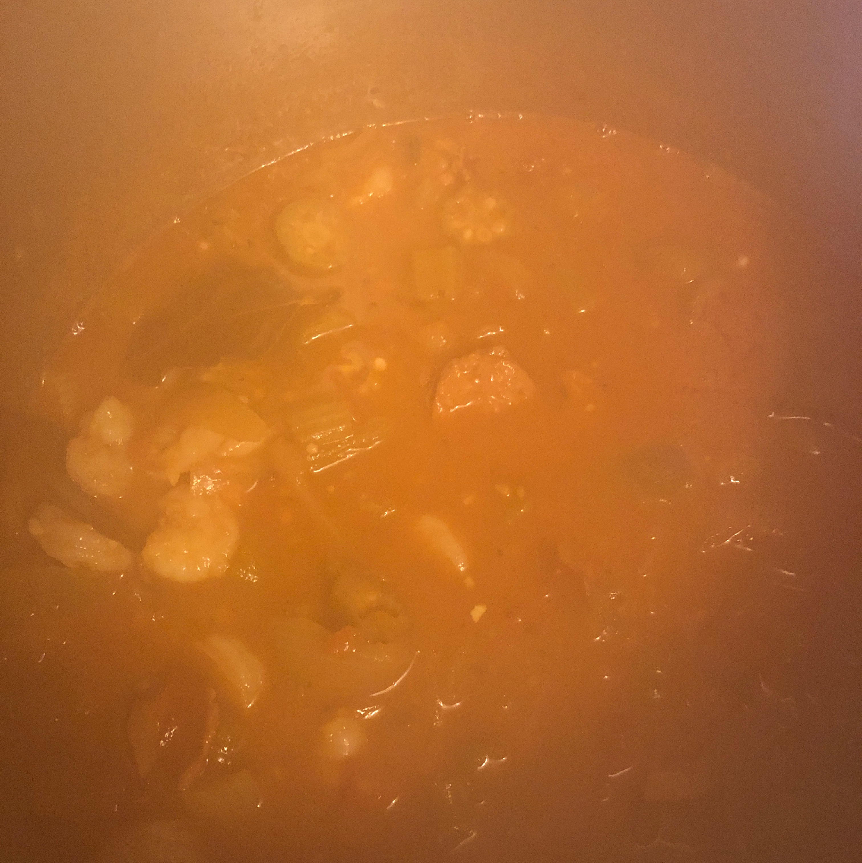 Roux-Based Authentic Seafood Gumbo with Okra red1967