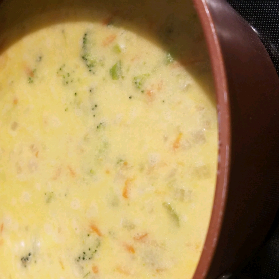 Cheese Soup with Broccoli 