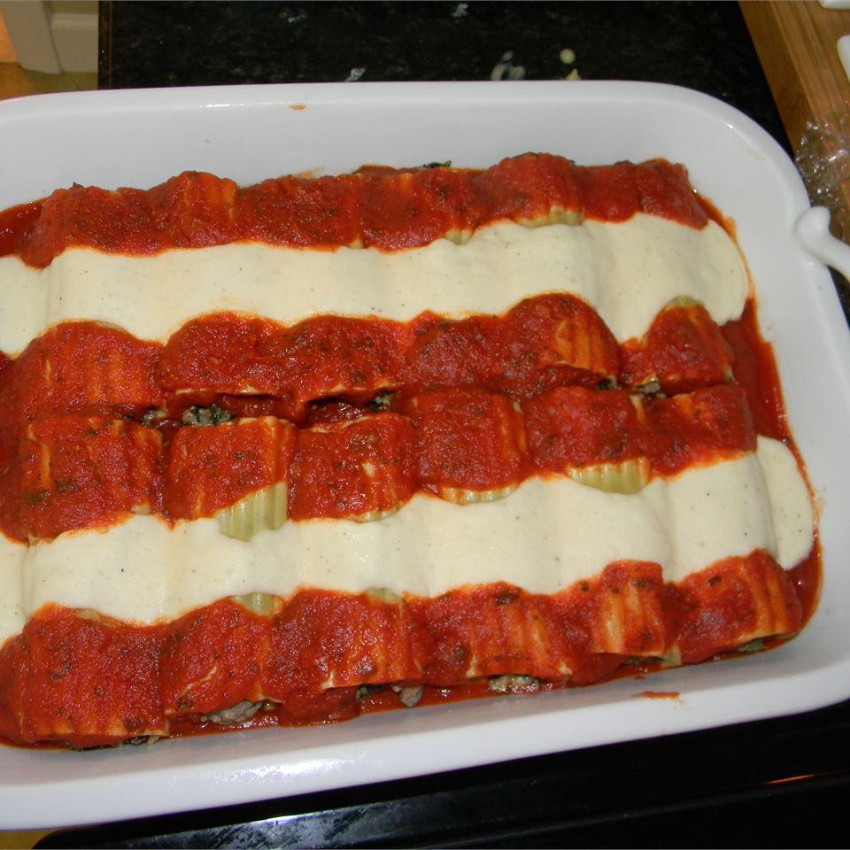 Italian Baked Cannelloni Sammi's Momma