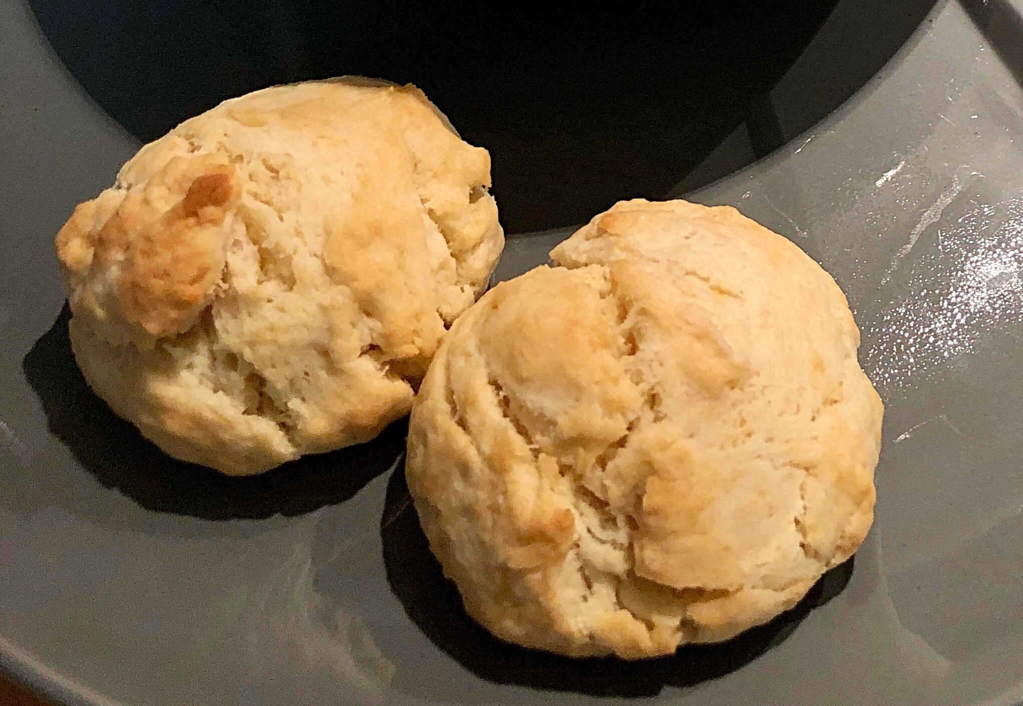 Vegan Buttery Drop Biscuits dolly