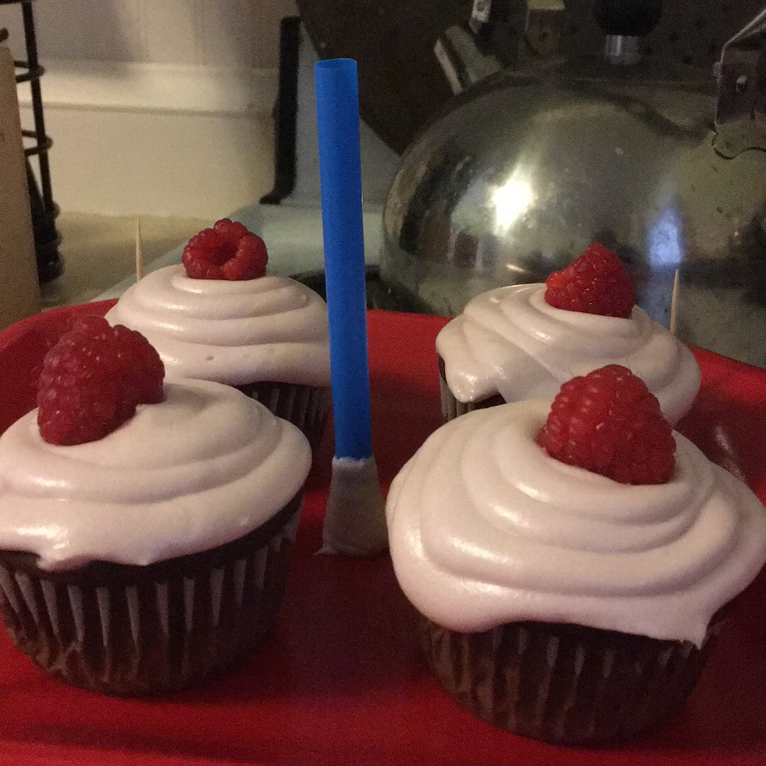 Chocolate Raspberry Cupcakes