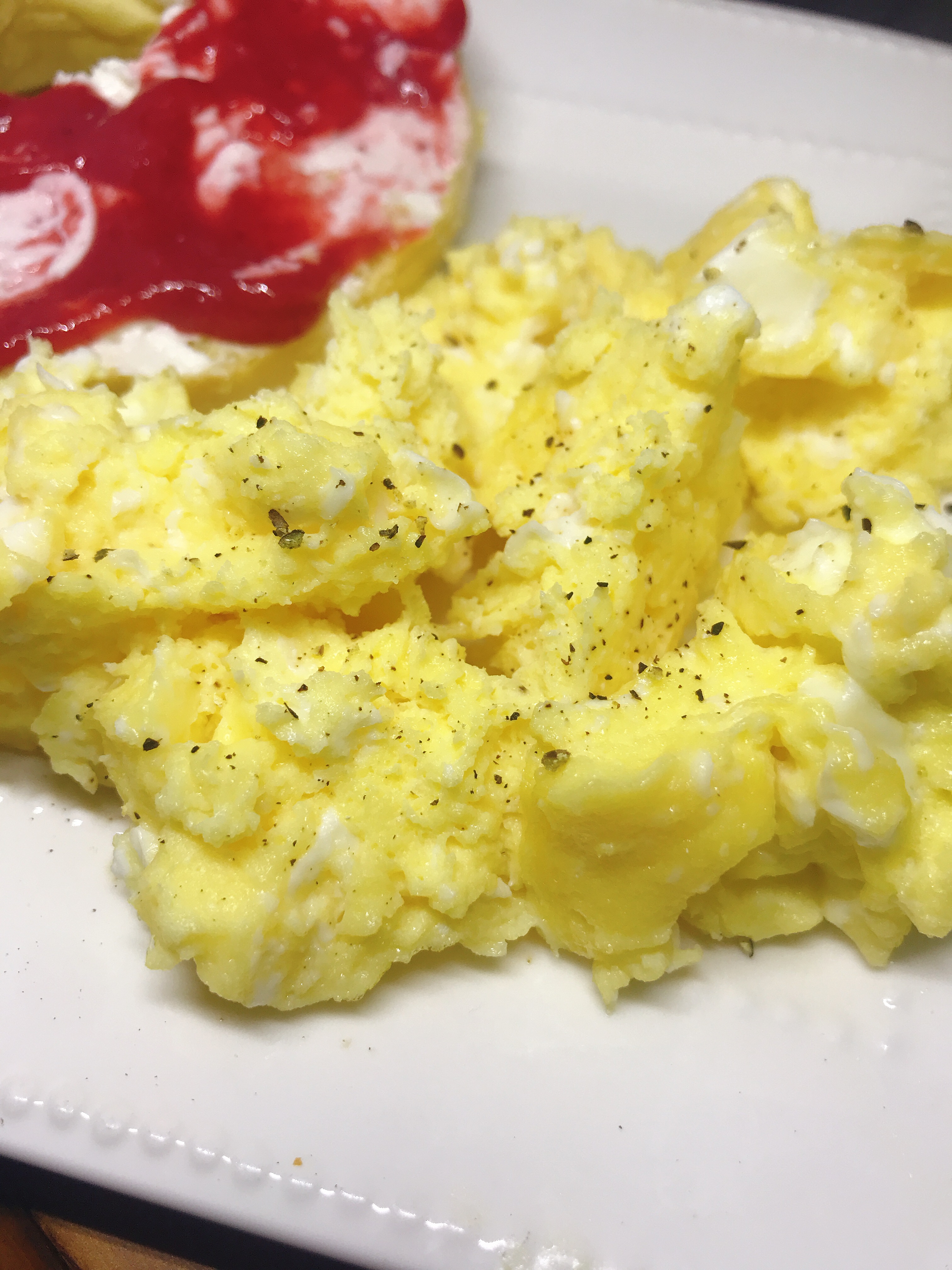 Fluffy Microwave Scrambled Eggs Recipe Allrecipes