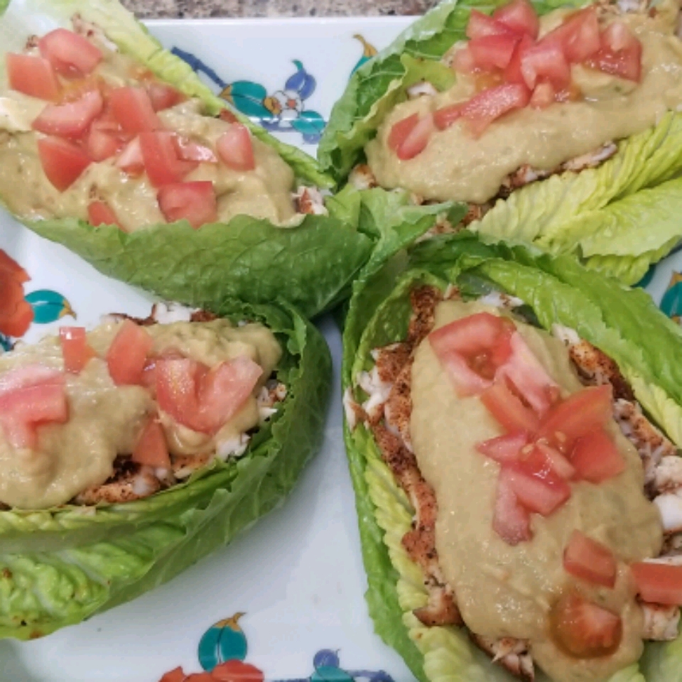 Fish Tacos in Lettuce Shells Ray Gilmore