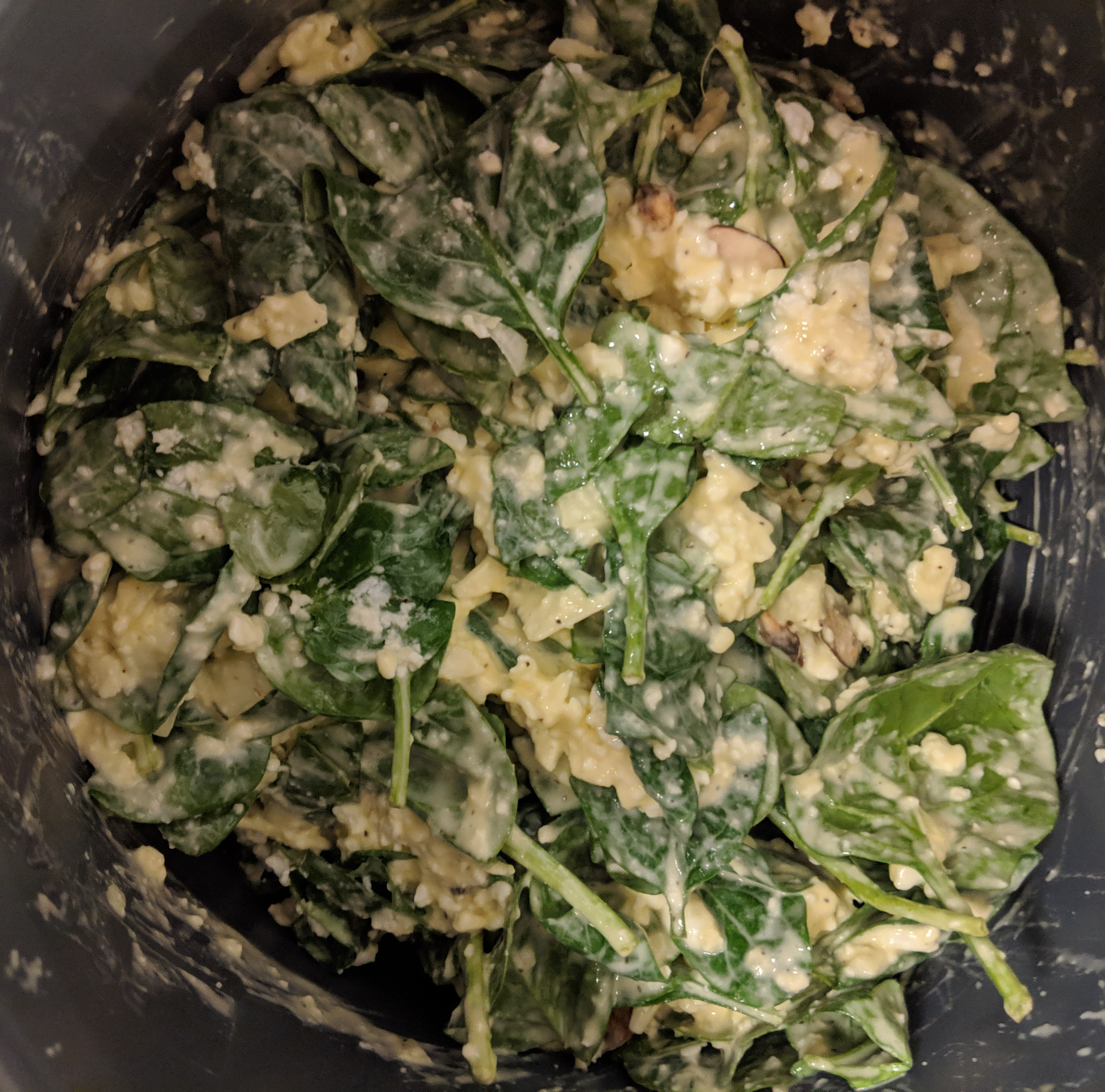 Egg, Spinach, and Mushroom Slow Cooker Casserole 