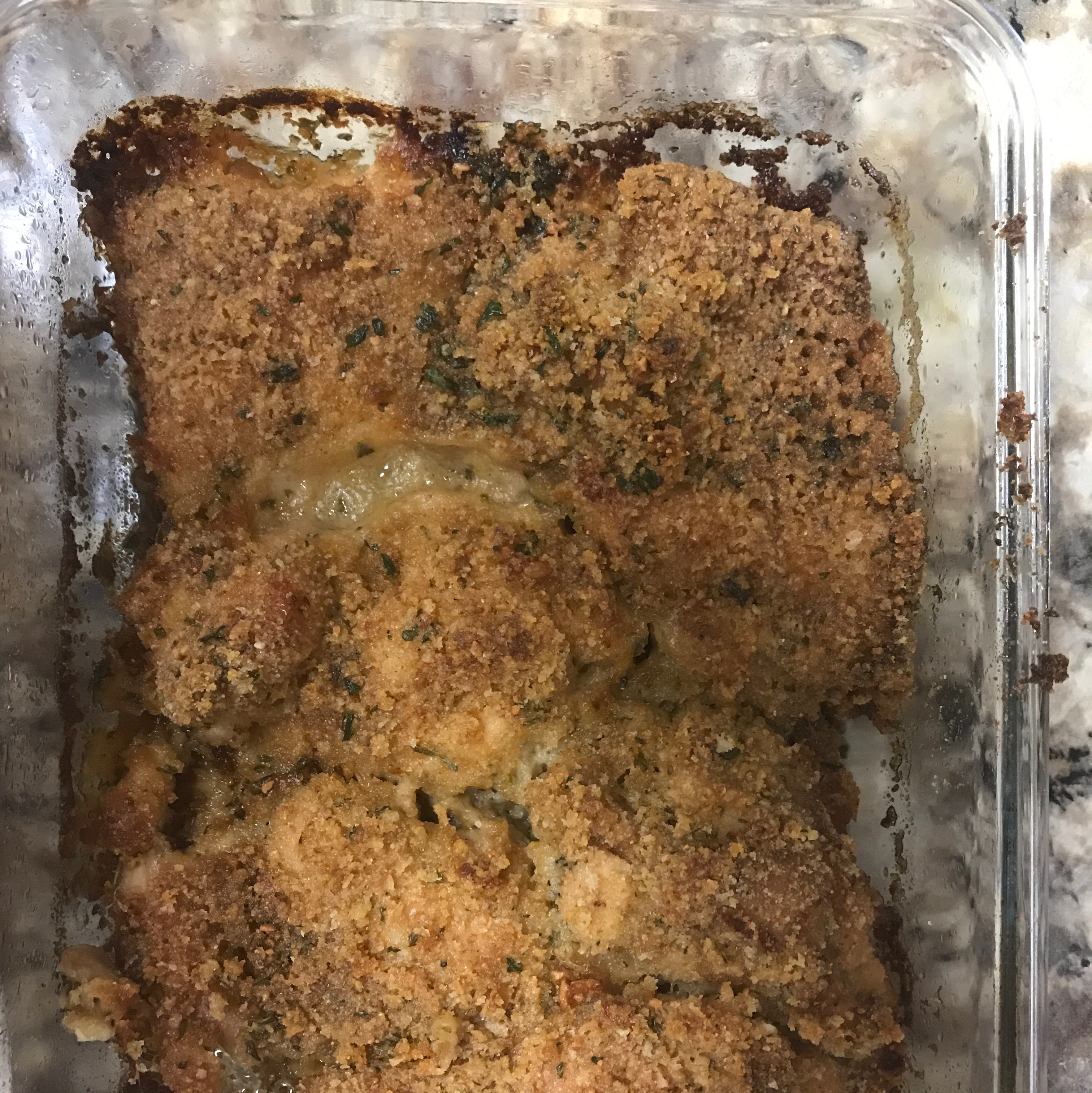 Oven Fried Parmesan Chicken 