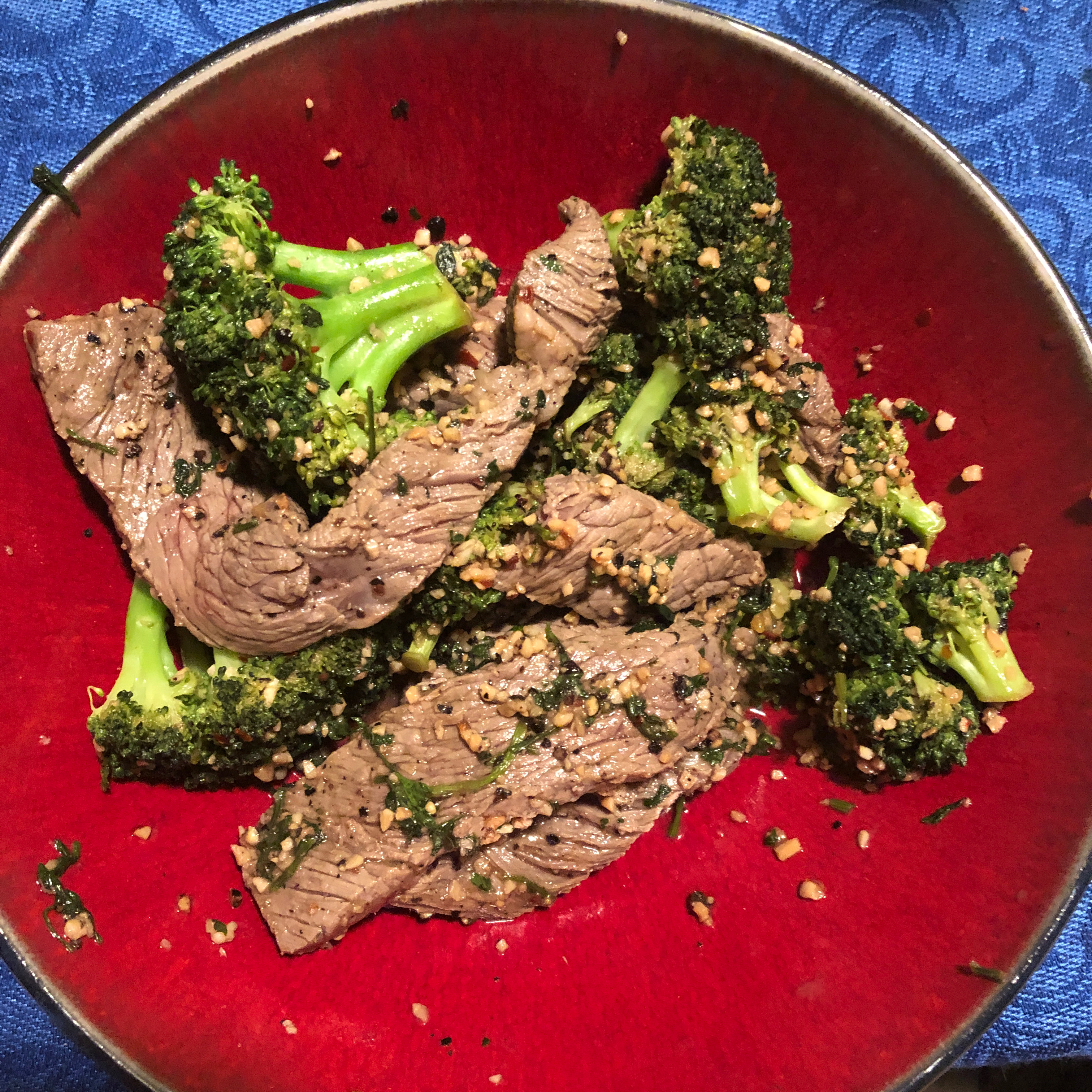 Thai Beef with Garlic and Black Pepper 