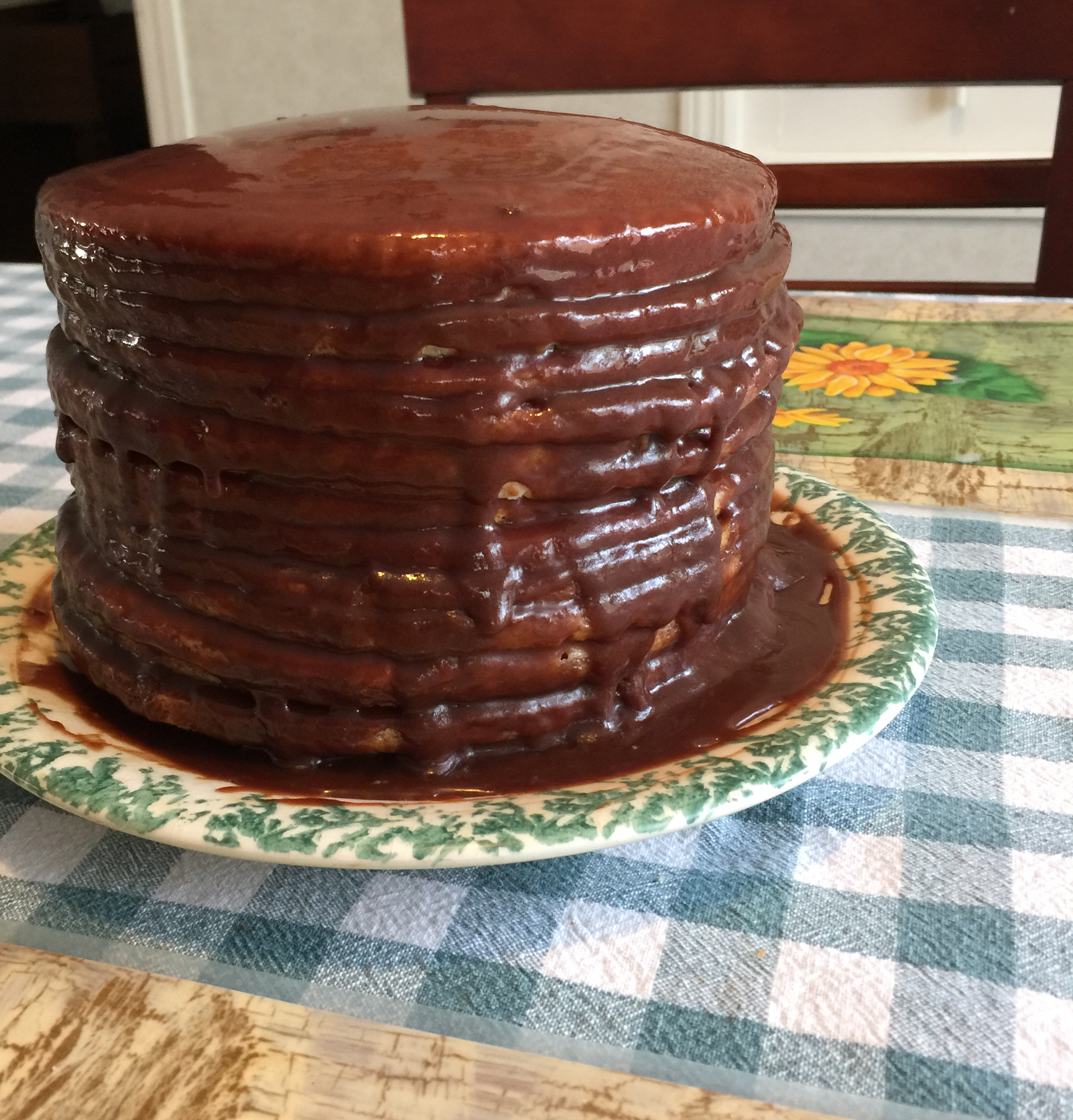 Fourteen Layer Chocolate Cake Sharon Cole