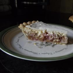 Creamy Rhubarb Cheesecake 