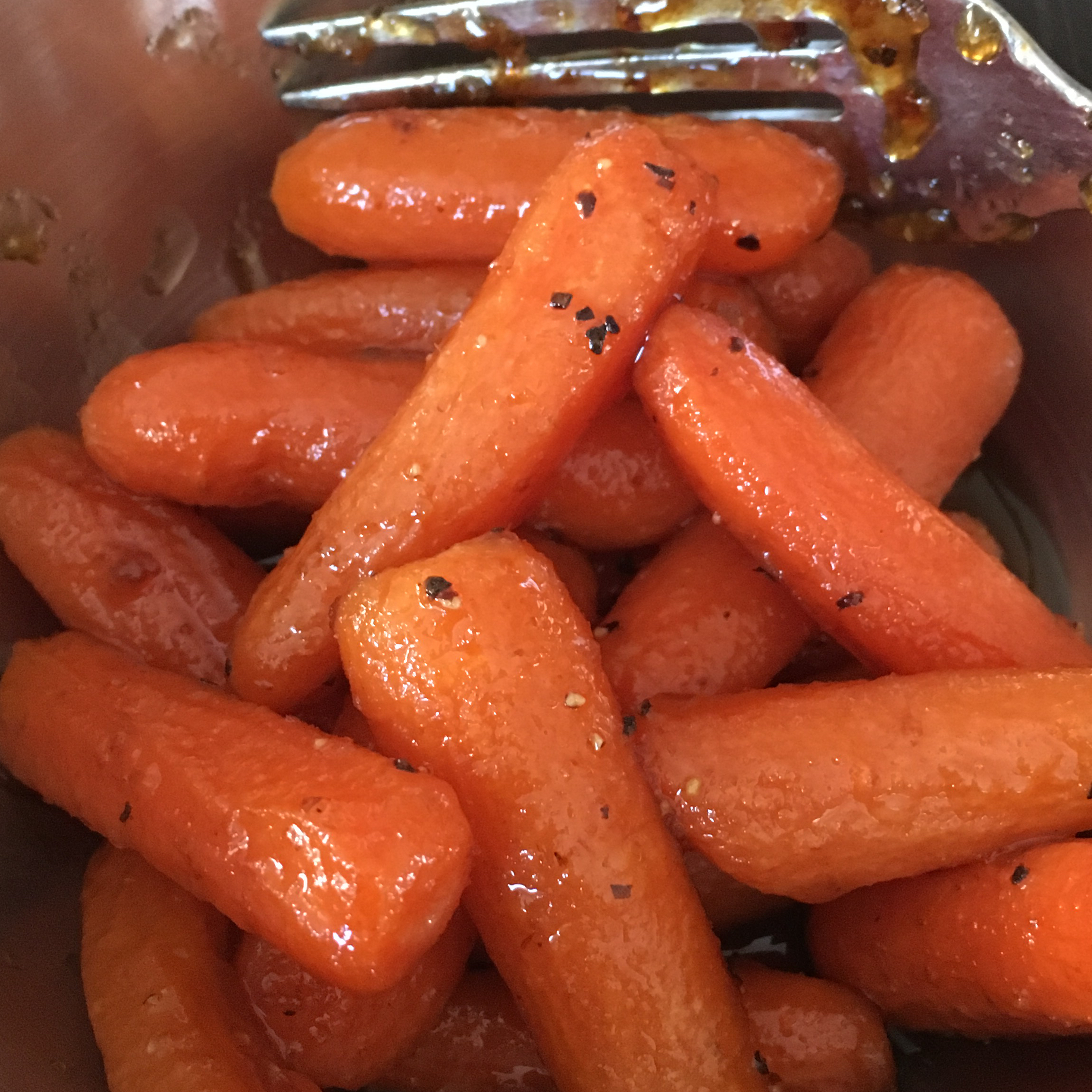 Honey Roasted Carrots with Cumin 