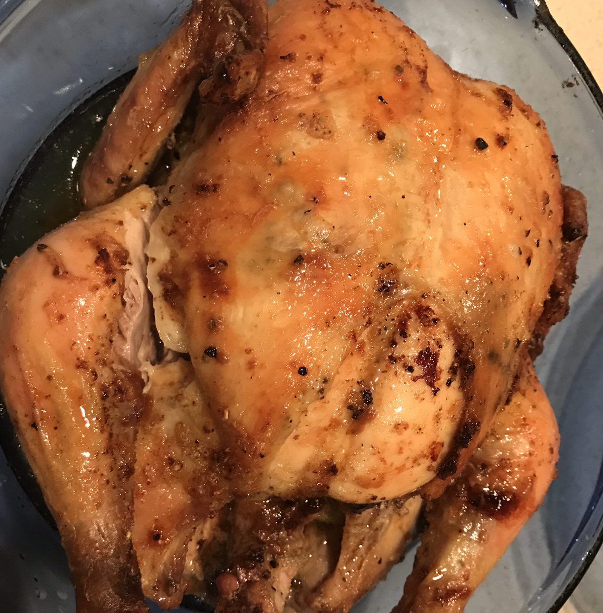 Juicy Roasted Chicken 